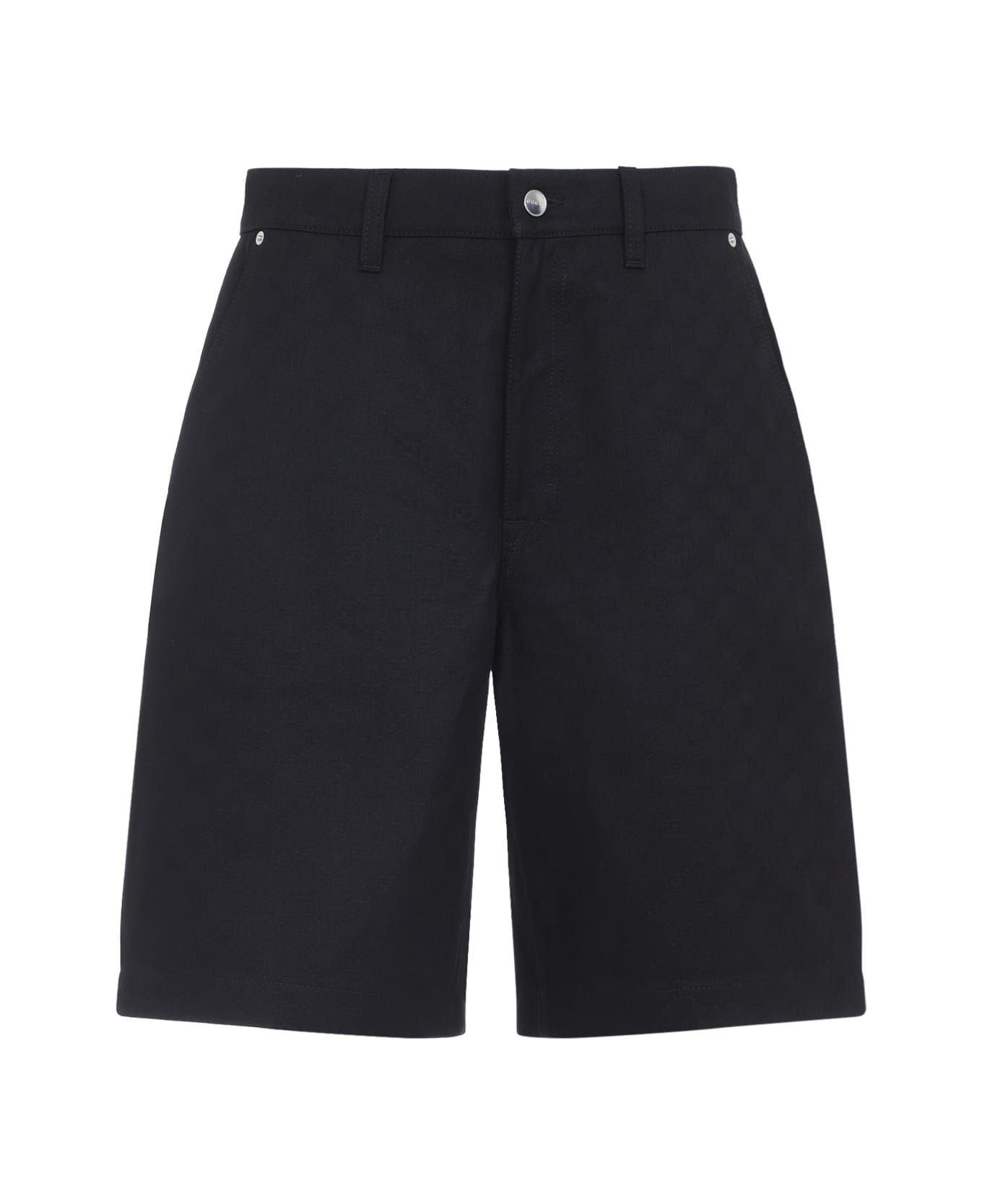 Gucci Cotton Bermuda - Black