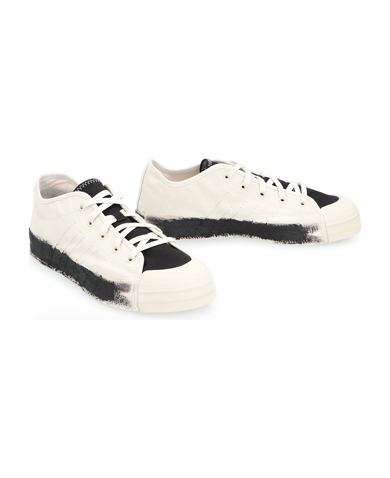 Y-3 Nizza Lo Low-top Sneakers - White