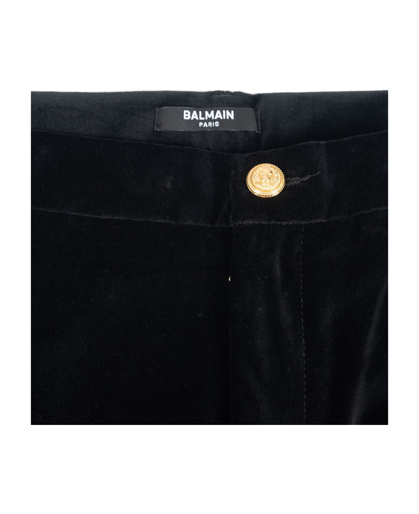 Balmain Suit Trousers - BLACK