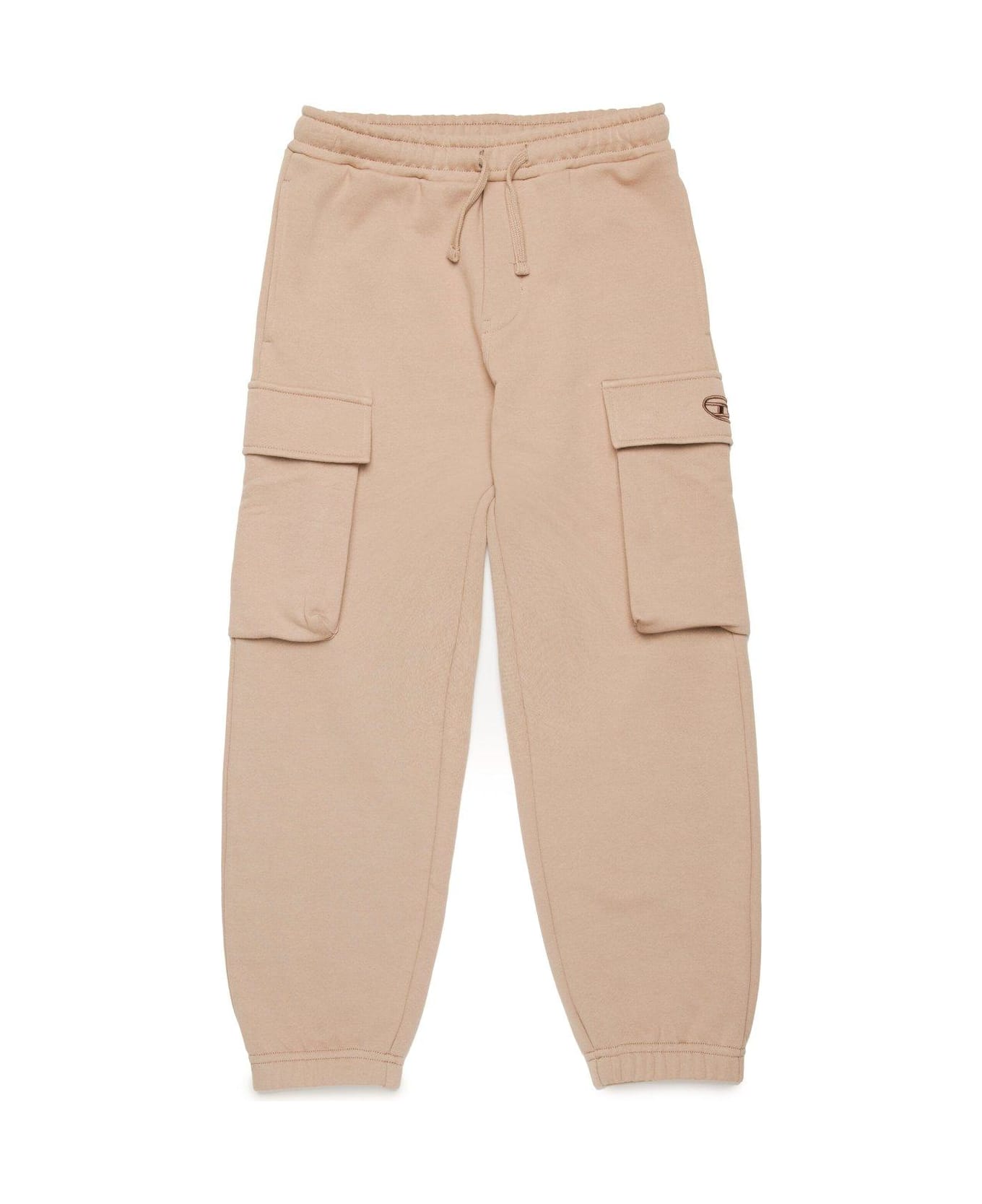 Diesel Oval D Logo Embroidered Track Pants - Marrone ボトムス