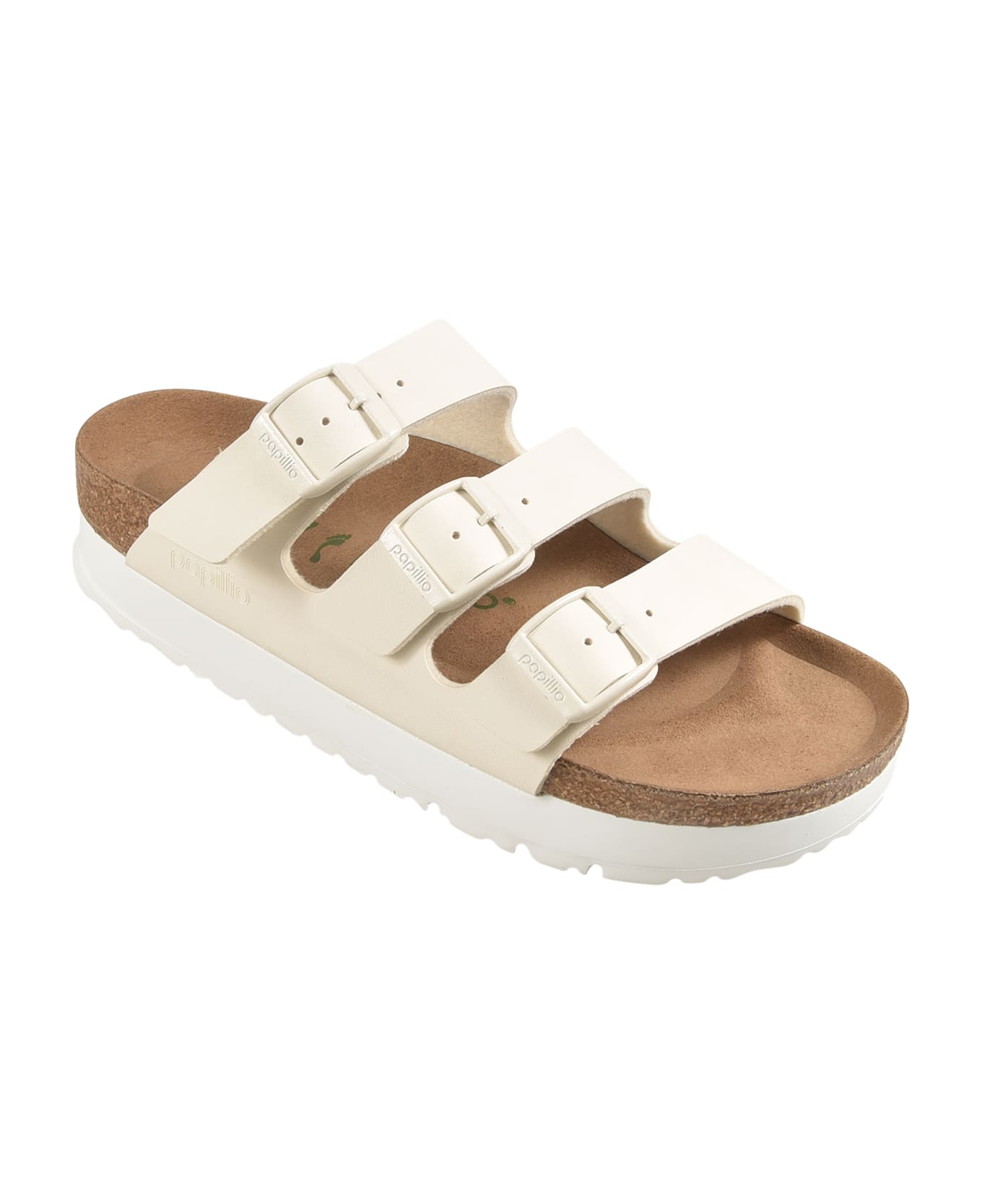 Birkenstock Florida Iii Pap Flex Platform Sandals - Eggshell
