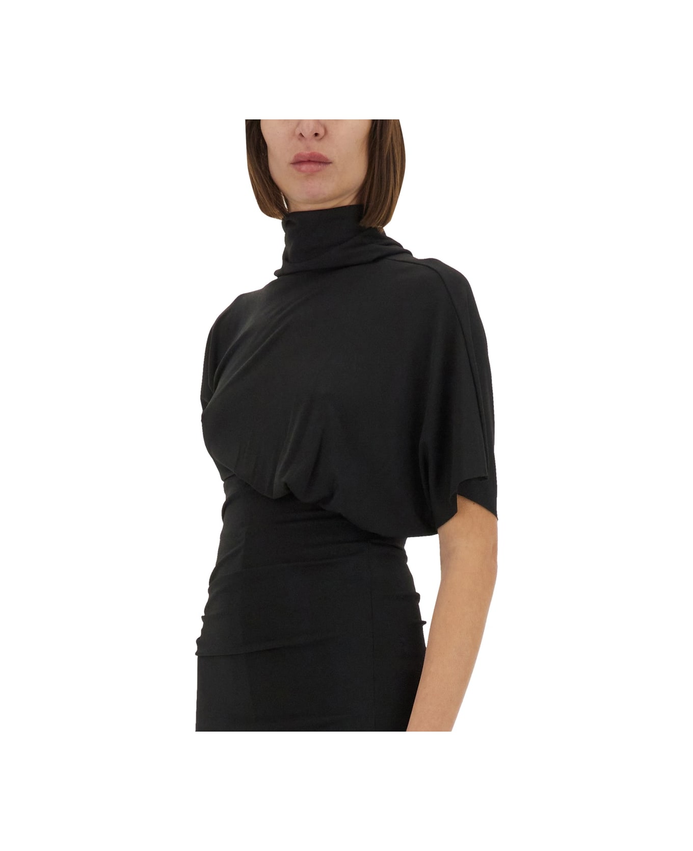 Rick Owens Lilies Top "lilith" - BLACK
