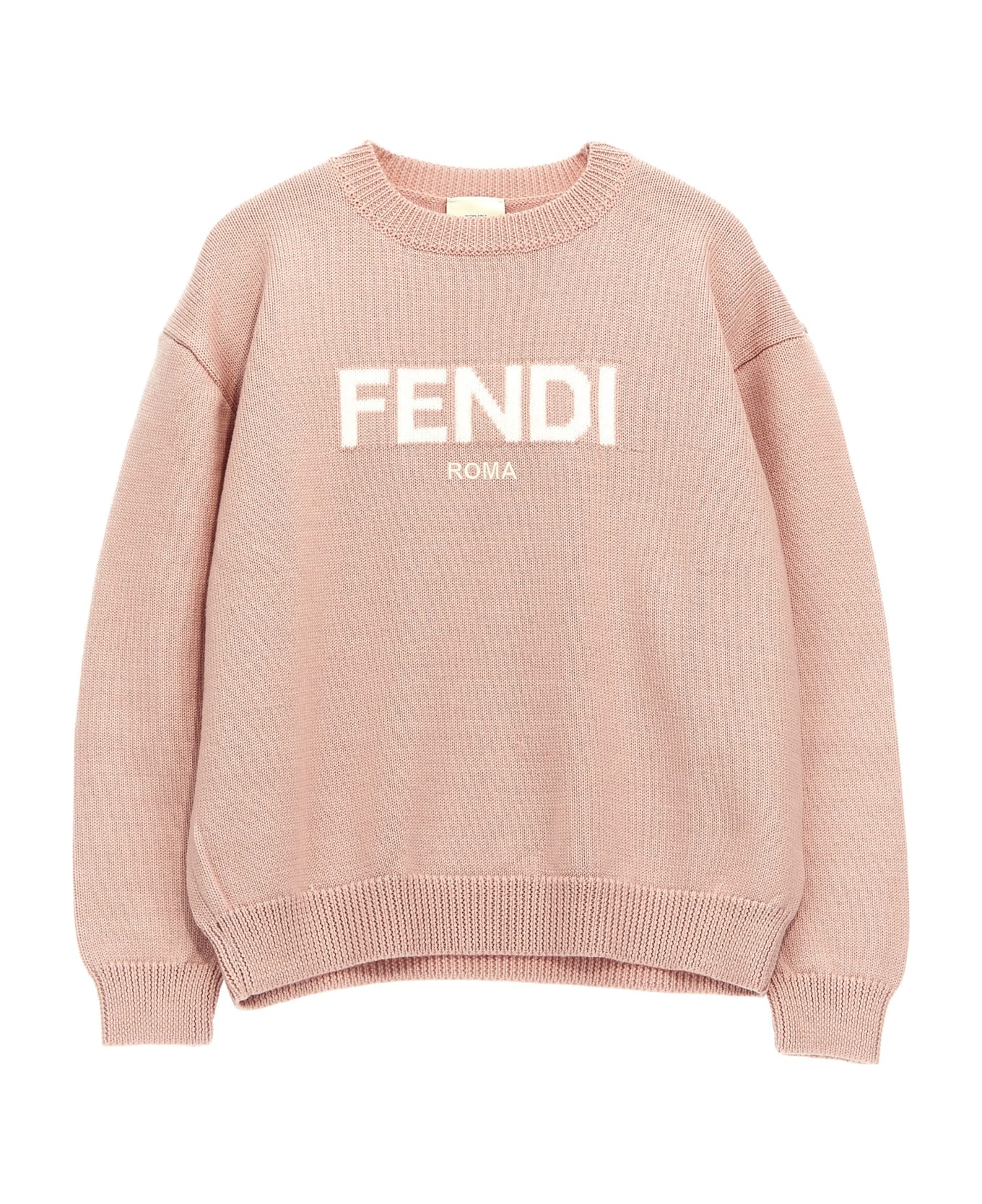 Fendi 'fendi Roma' Sweater - Pink