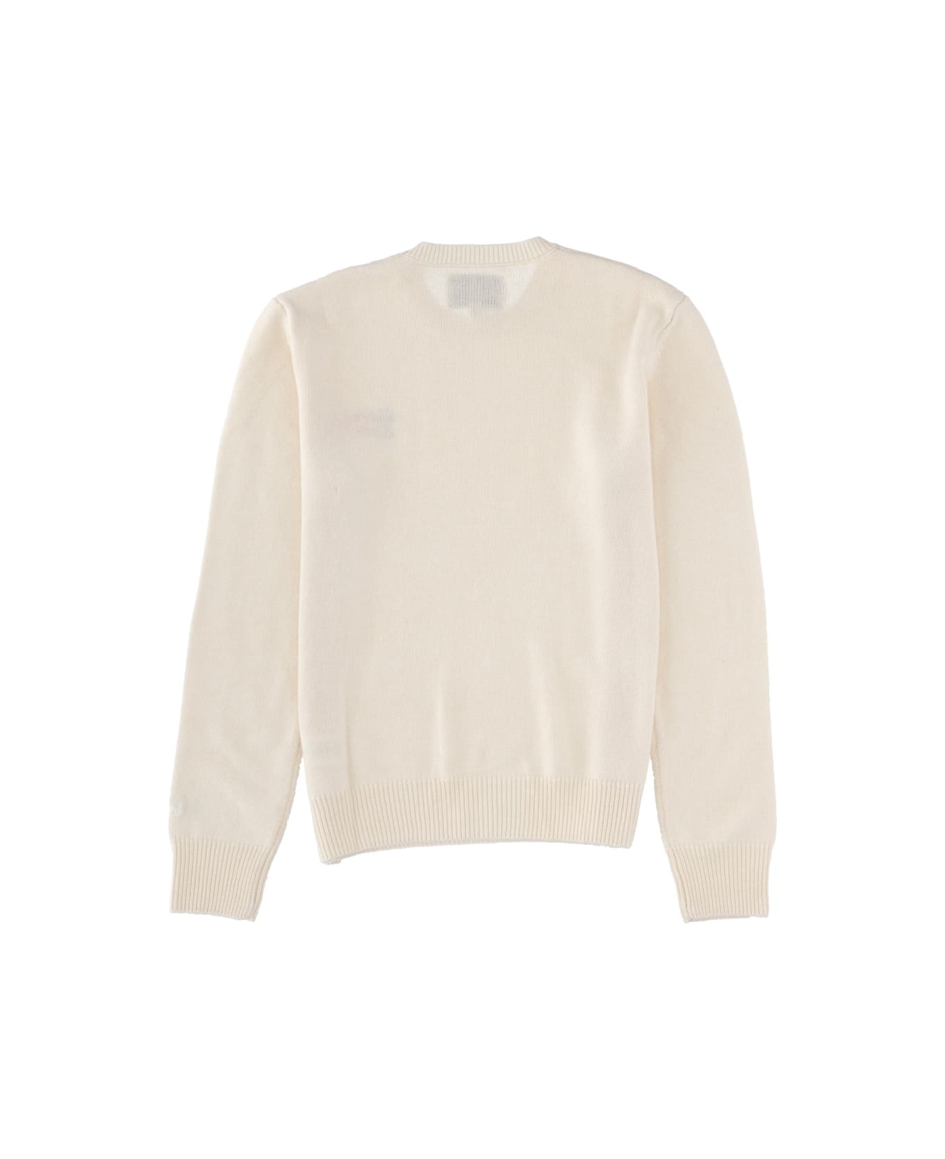 MC2 Saint Barth "new Queen" Jersey With Embroidery - IVORY