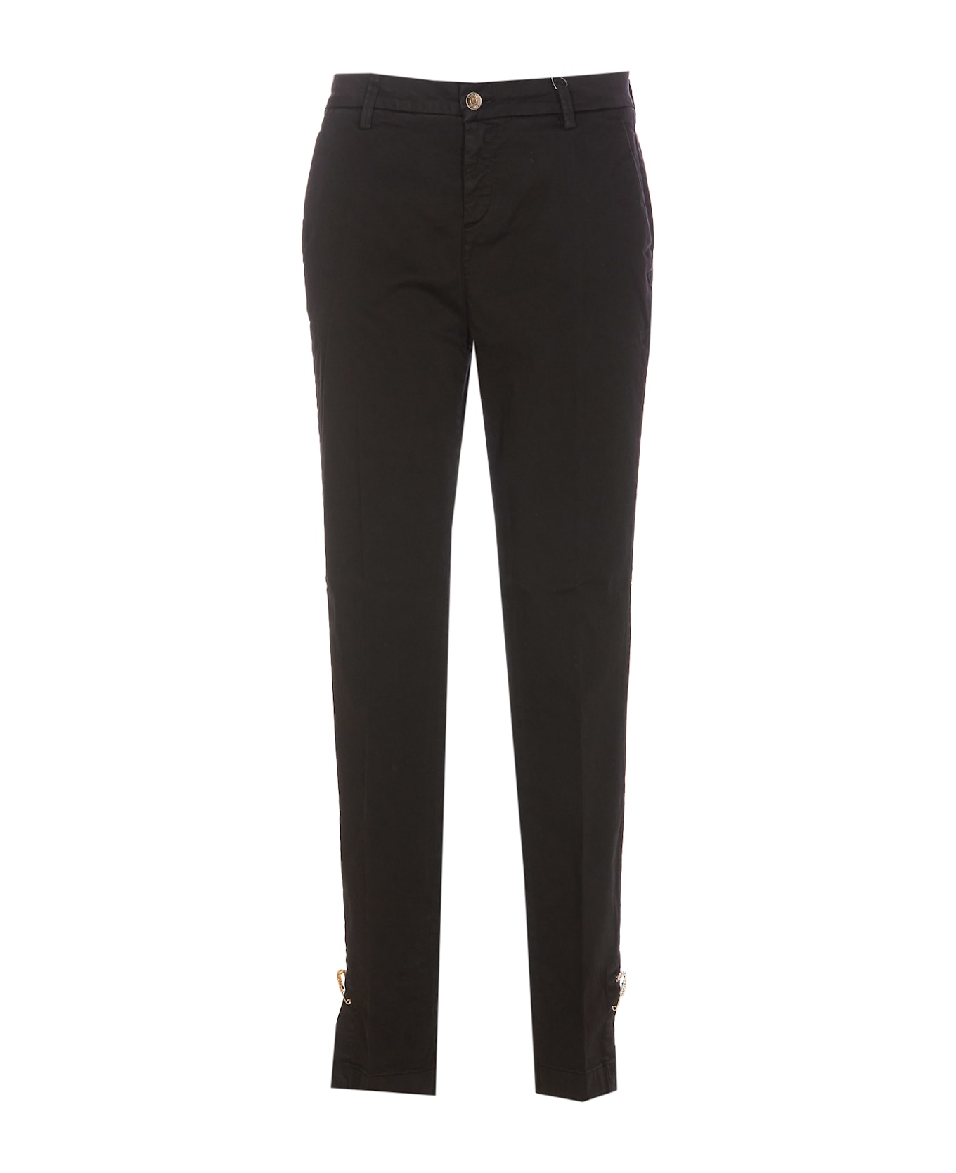 Liu-Jo Chino Chic Trousers - Black