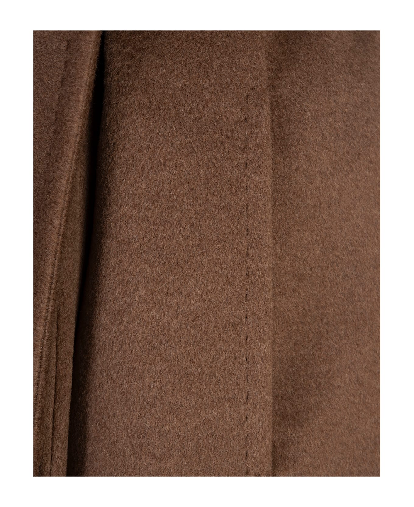 Max Mara Light Brown Fragore Coat - Brown
