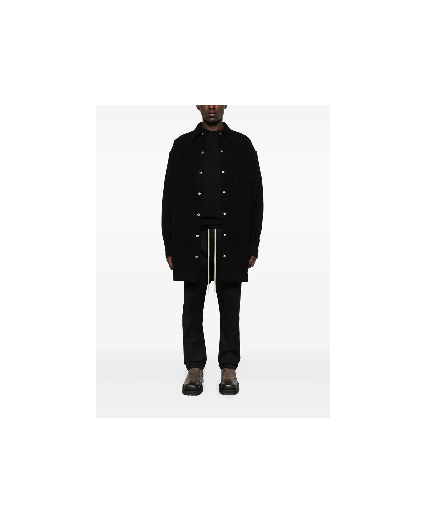 Rick Owens Outerwear - BLACK