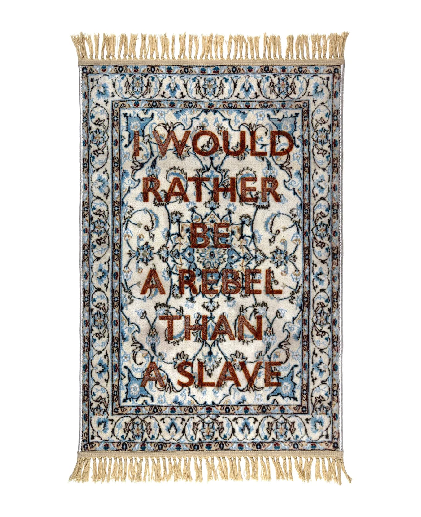 Seletti 'burnt Carpet Rebel' Rug - Multicolor
