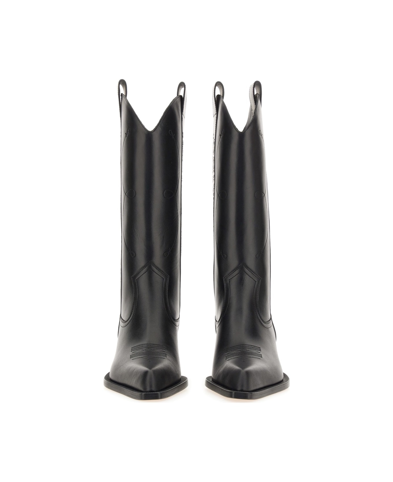 Off-White Texan Boot "for Walking" - BLACK