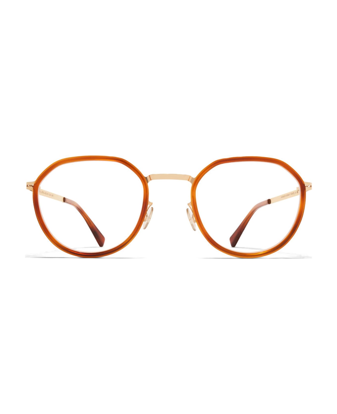 Mykita Justus - A99 Champagne Gold / Soft Havana Rx Glasses - brushed gold/havana