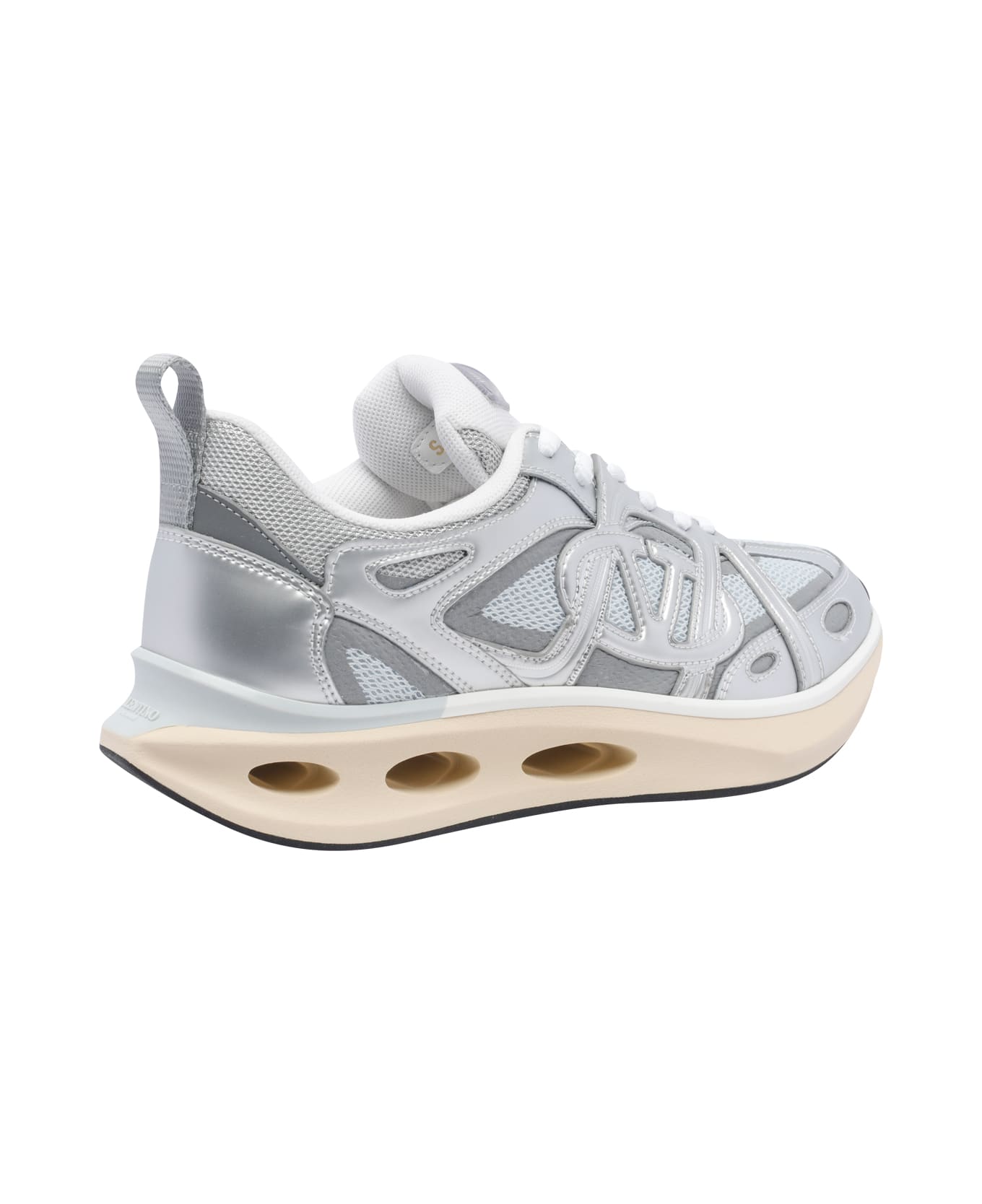 Valentino Garavani Vlogo Easyjog Sneakers - Silver