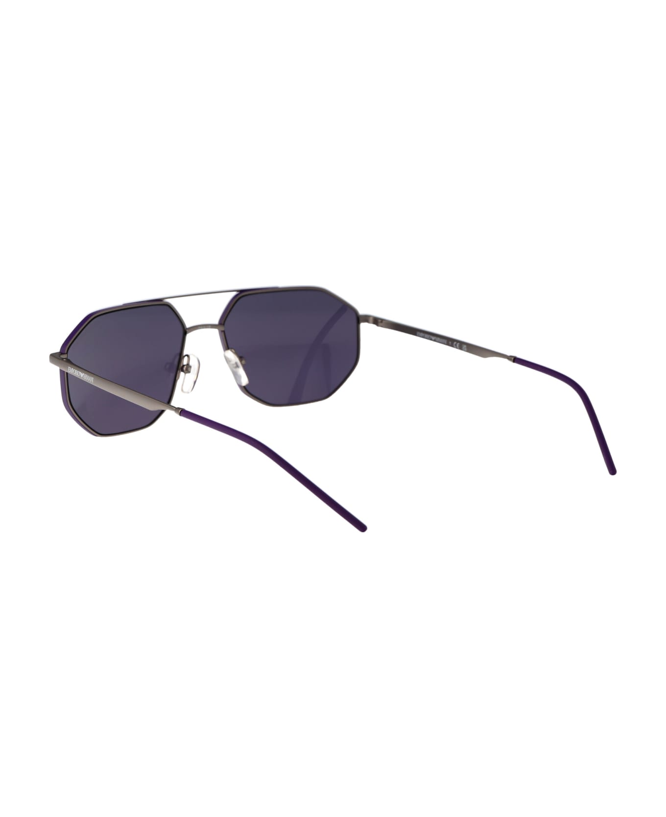 Emporio Armani 0ea2147 Sunglasses - 30031A Matte Gunmetal