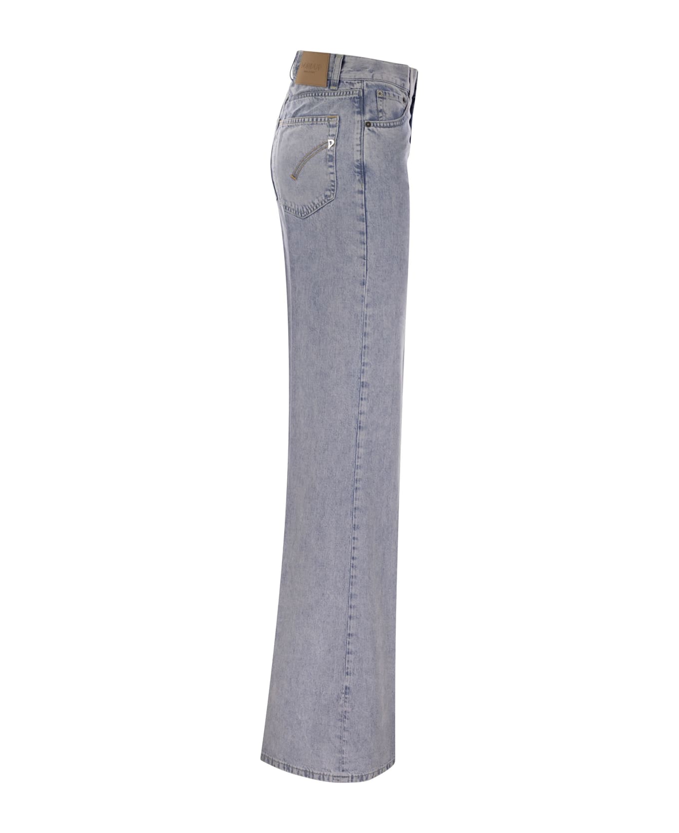 Dondup Amber - Wide-leg Jeans - Blu