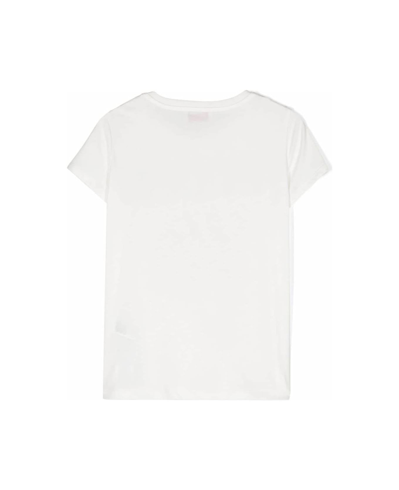 Pucci T-shirt Con Logo - Cream