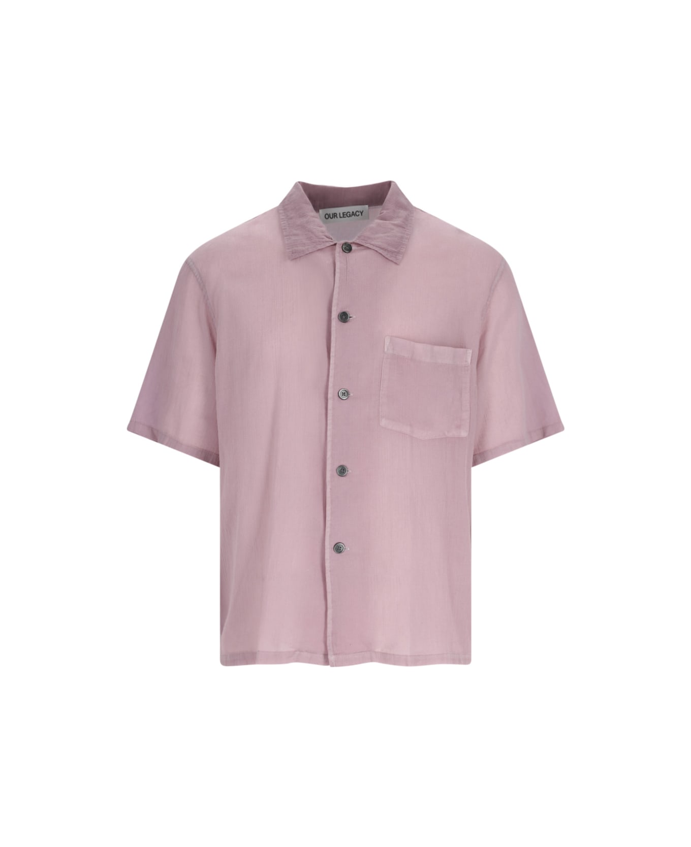Our Legacy Short-sleeved Shirt - Purple