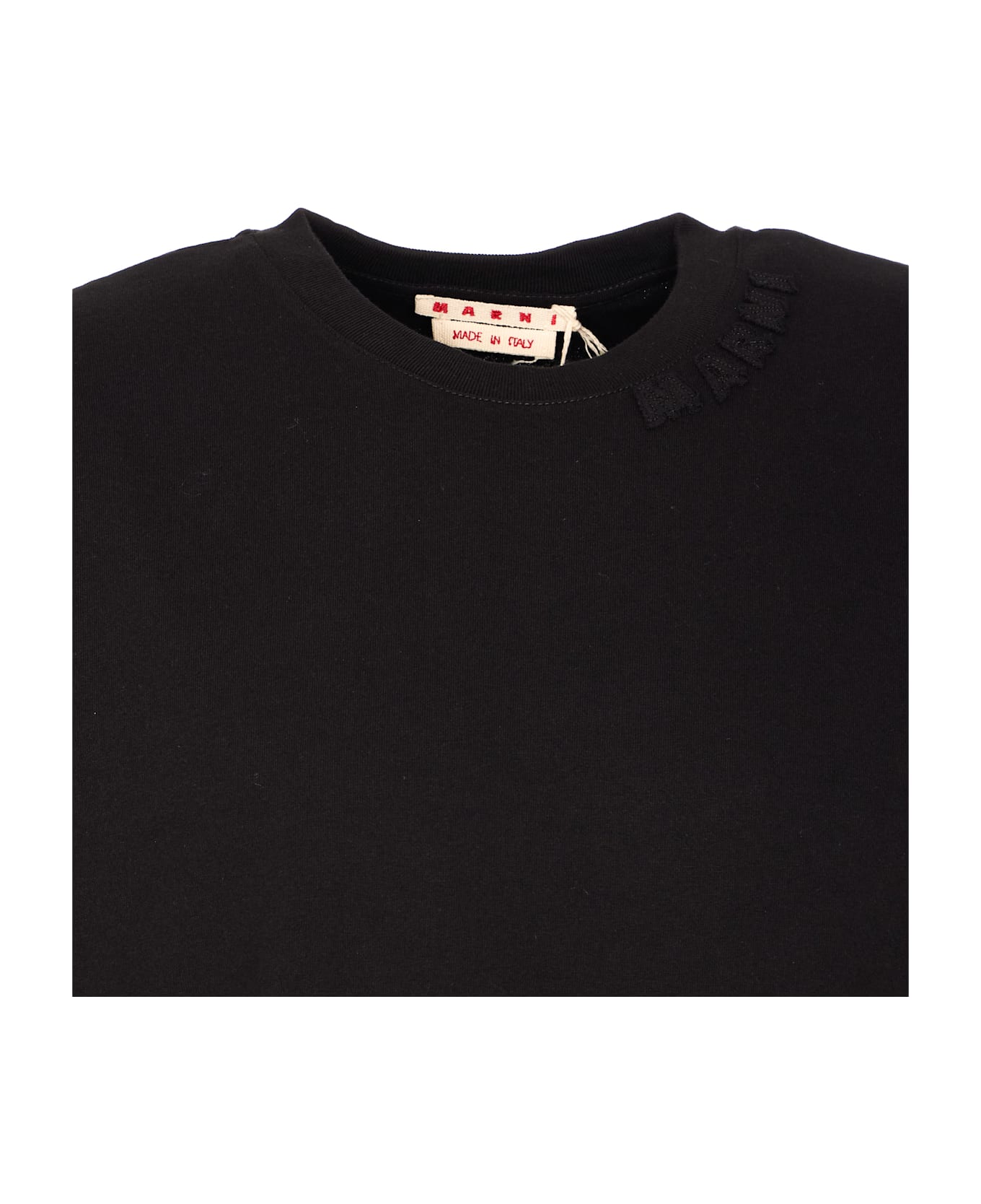 Marni Patches T-shirt - Black