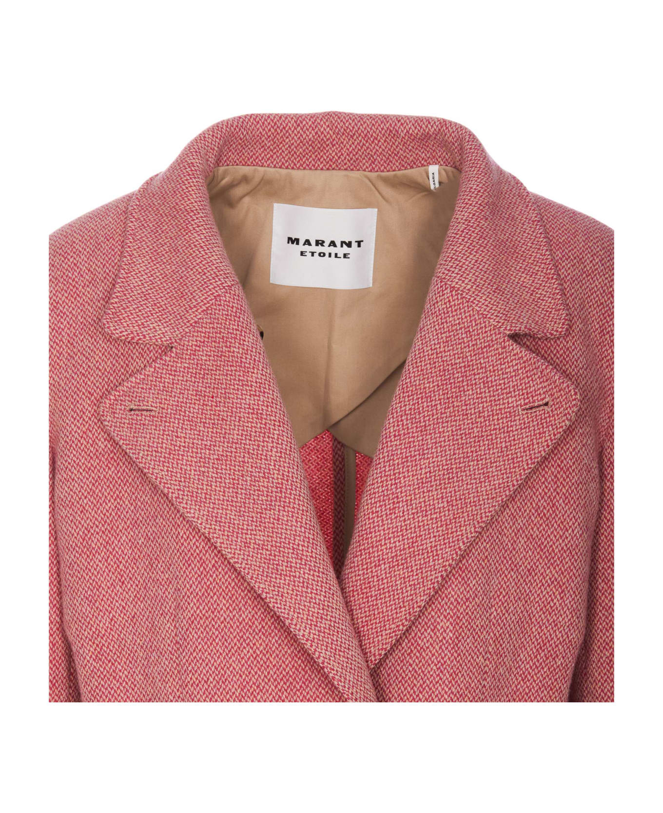 Marant Étoile Cassidy Short Coat - Pink