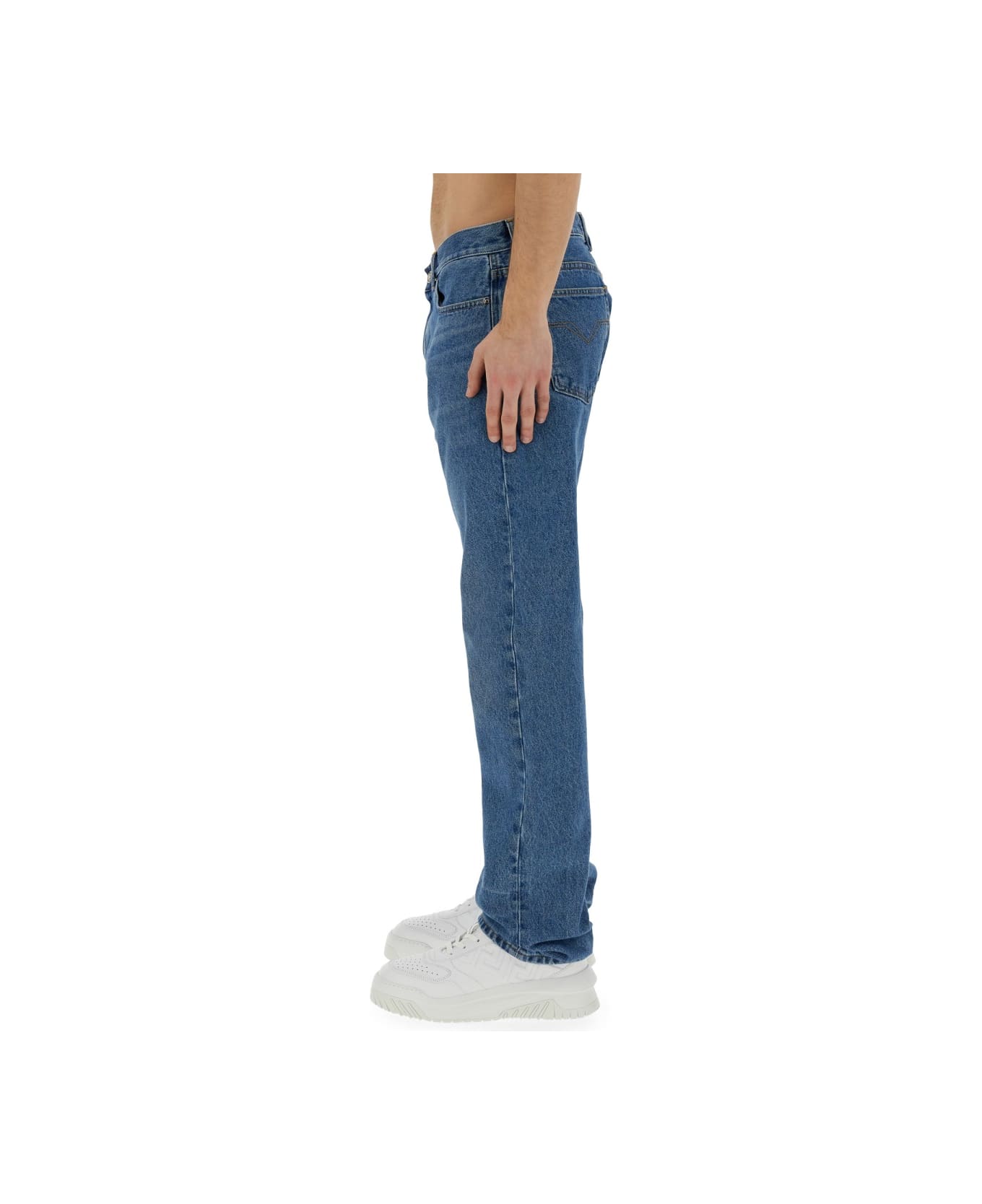Versace Regular Fit Jeans - DENIM