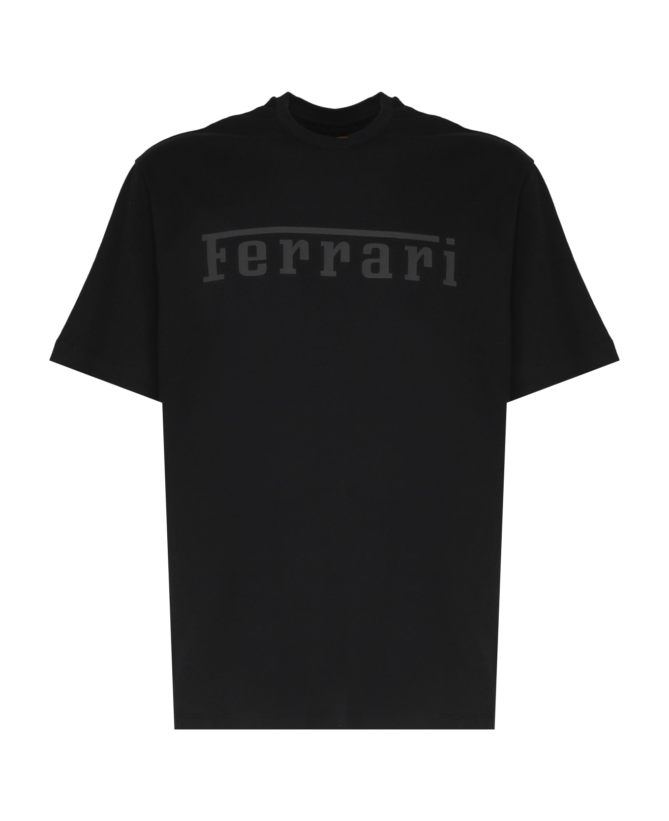 Ferrari Cotton Logo T-shirt - Blk