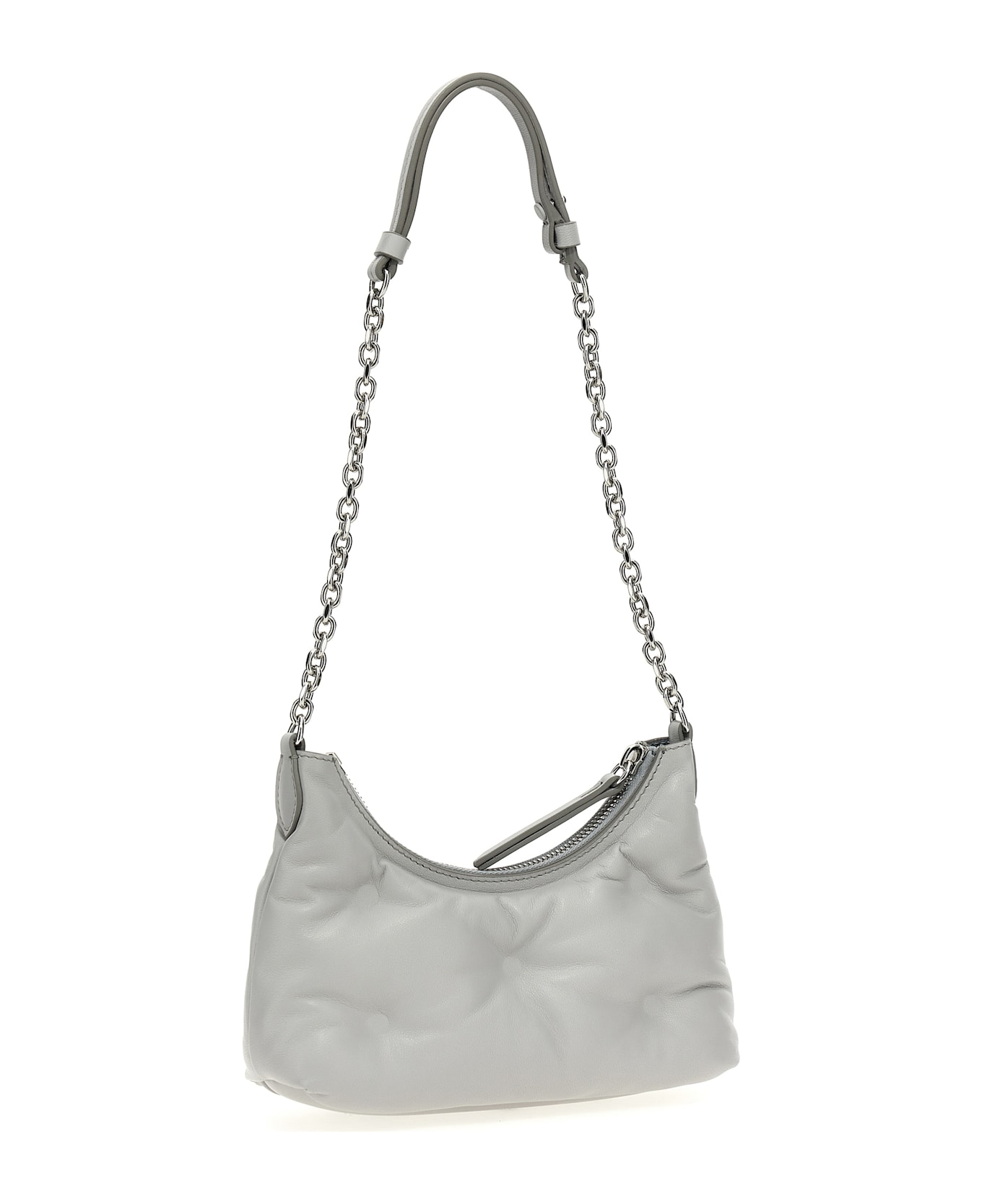 Maison Margiela 
glam Slam Hobo Micro
 Shoulder Bag - GLACIAL
