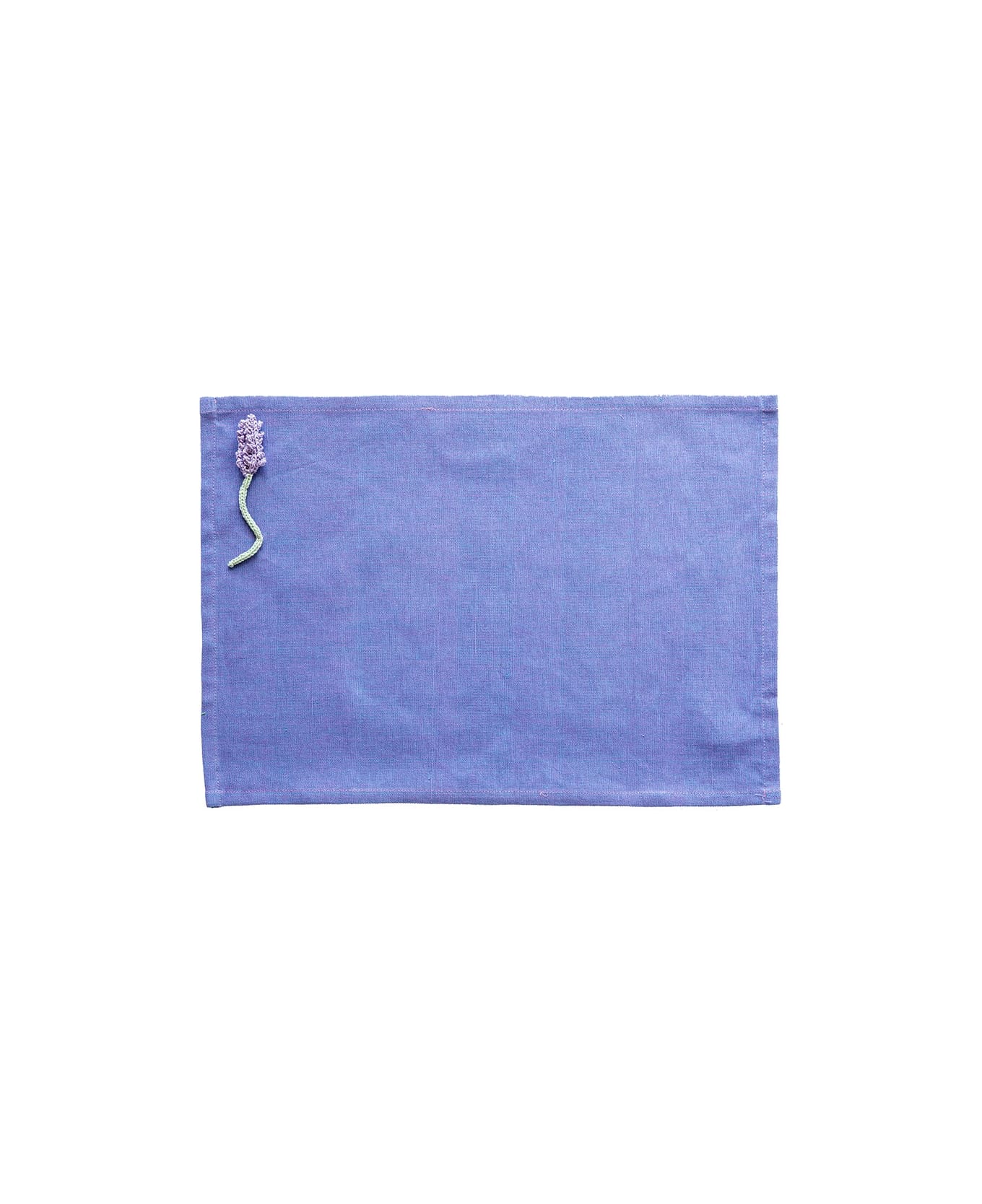 Le Botteghe su Gologone Placemats Crochet 35x45 Cm - Blueviolet