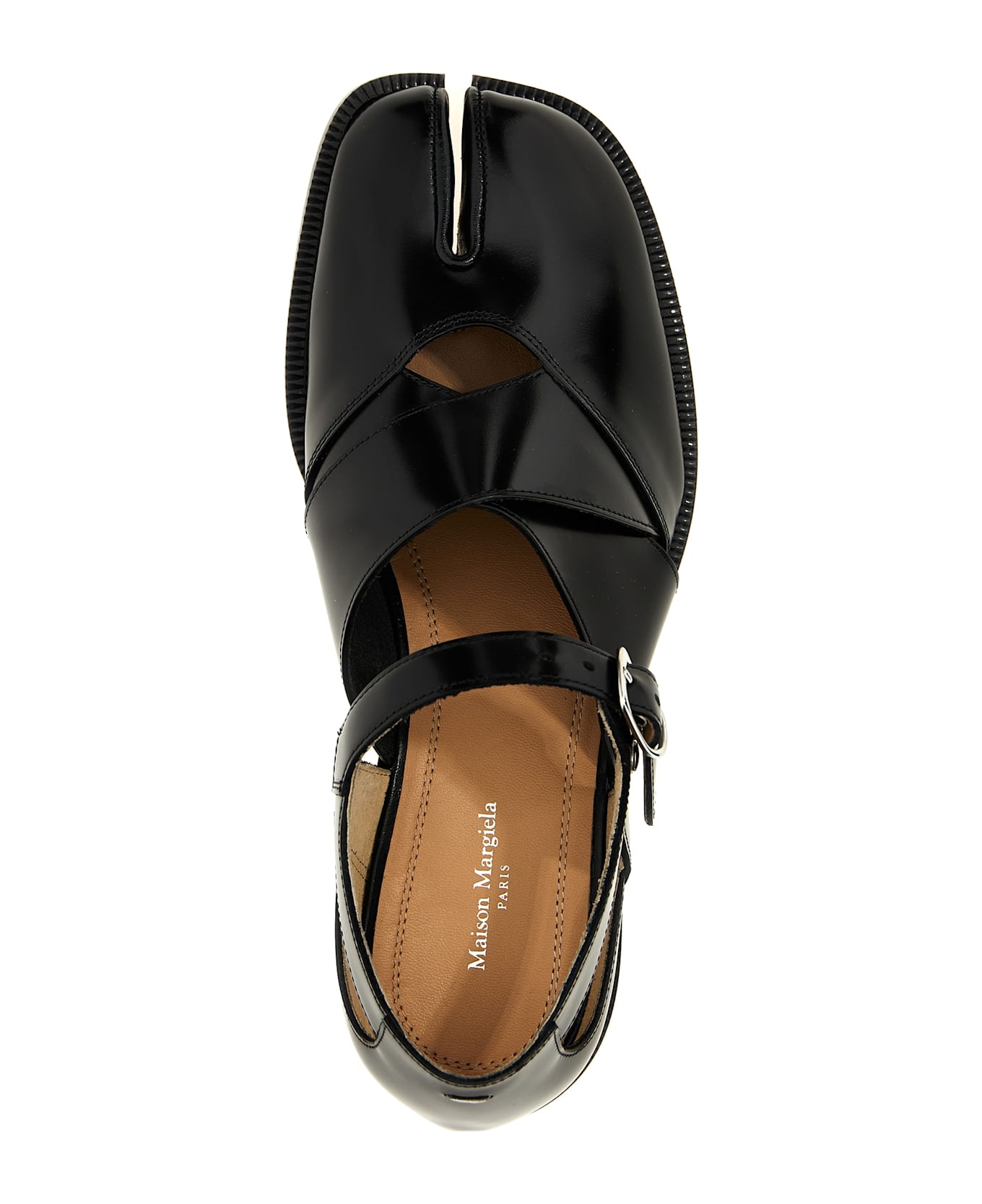 Maison Margiela Mary Jane 'tabi' - Black