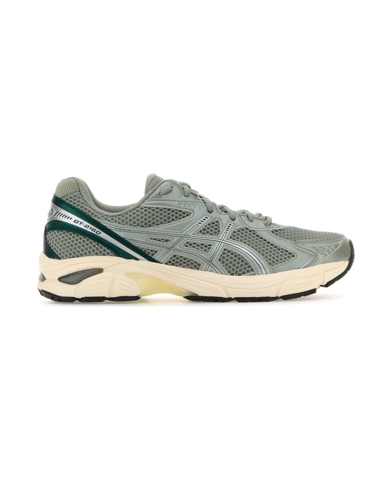 Asics Multicolor Mesh And Synthetic Leather Gt-2160 Sneakers - SEALGREYJEWELGREEN
