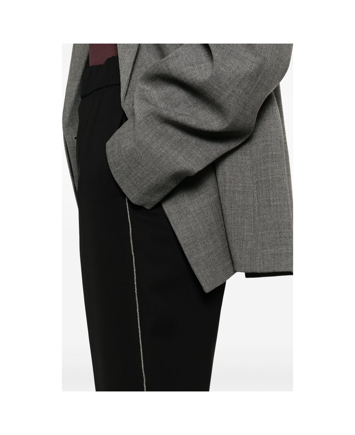 Peserico Black Trousers - Black