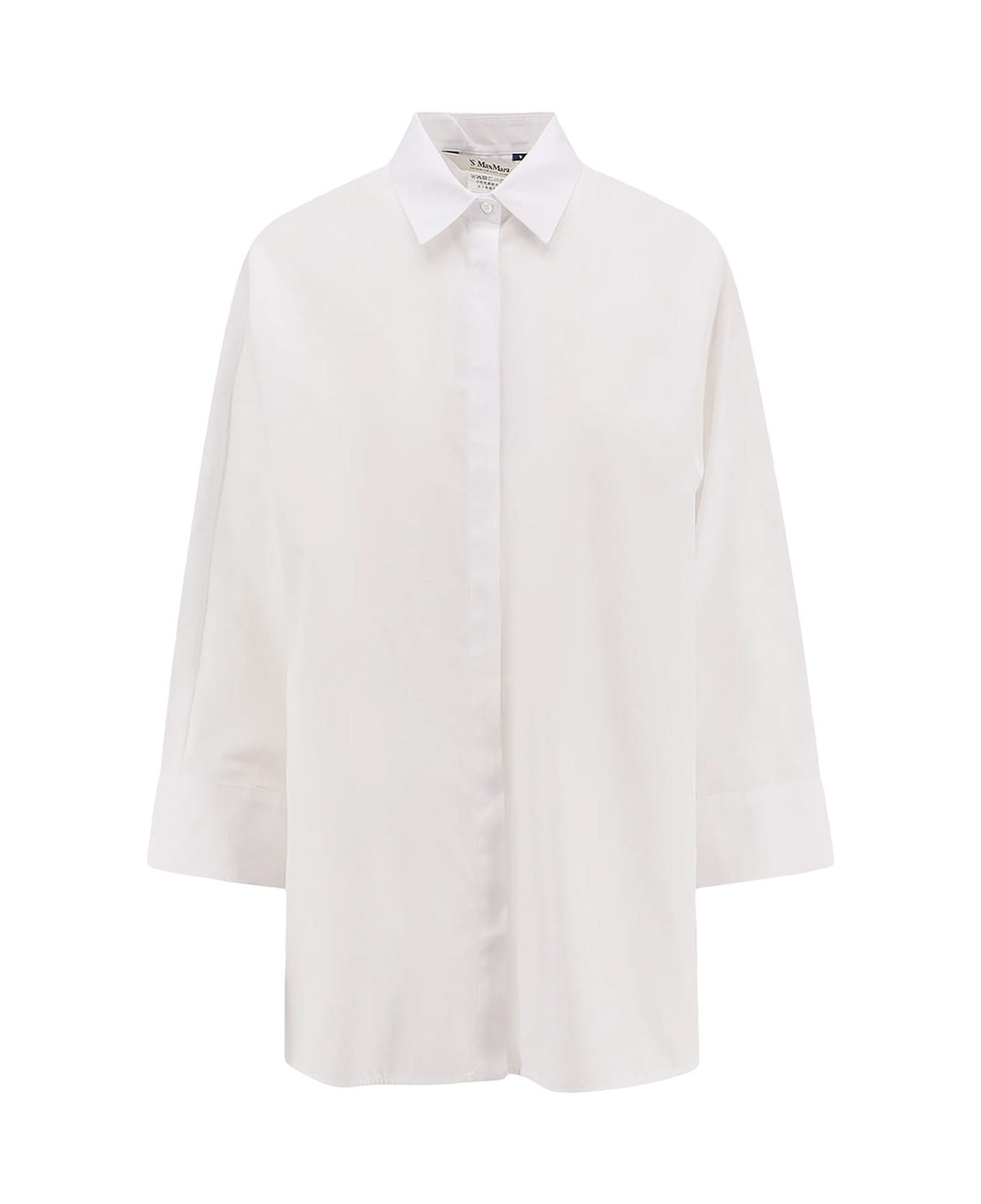 'S Max Mara ''delfina'' Shirt - Bianco