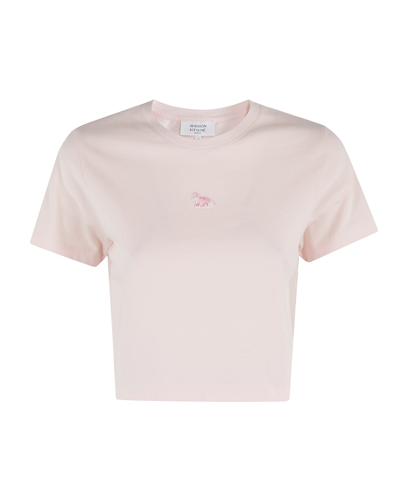 Maison Kitsuné Baby Tee Shirt - Rosewater