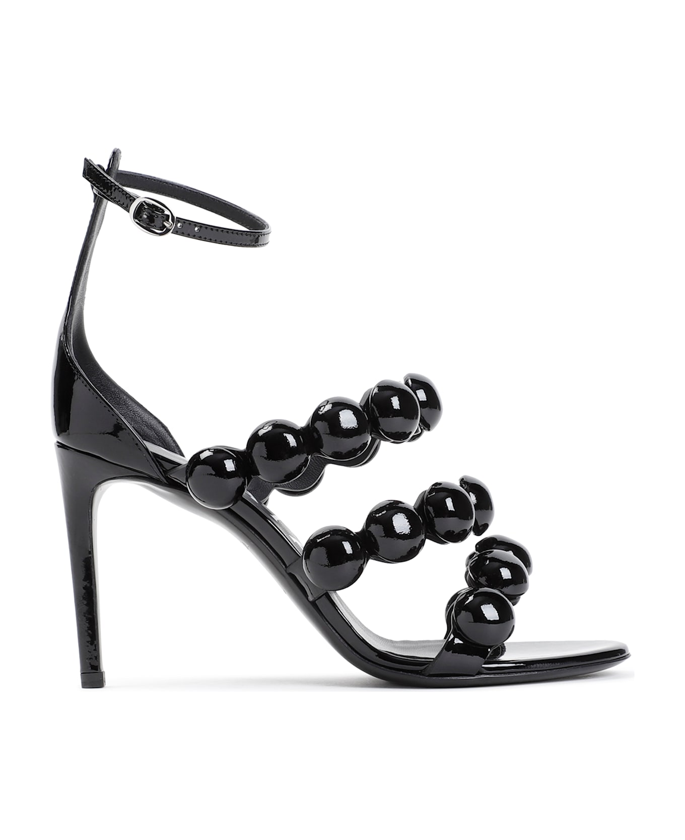 Alaia Alaïa 3 Straps Sandal - Black