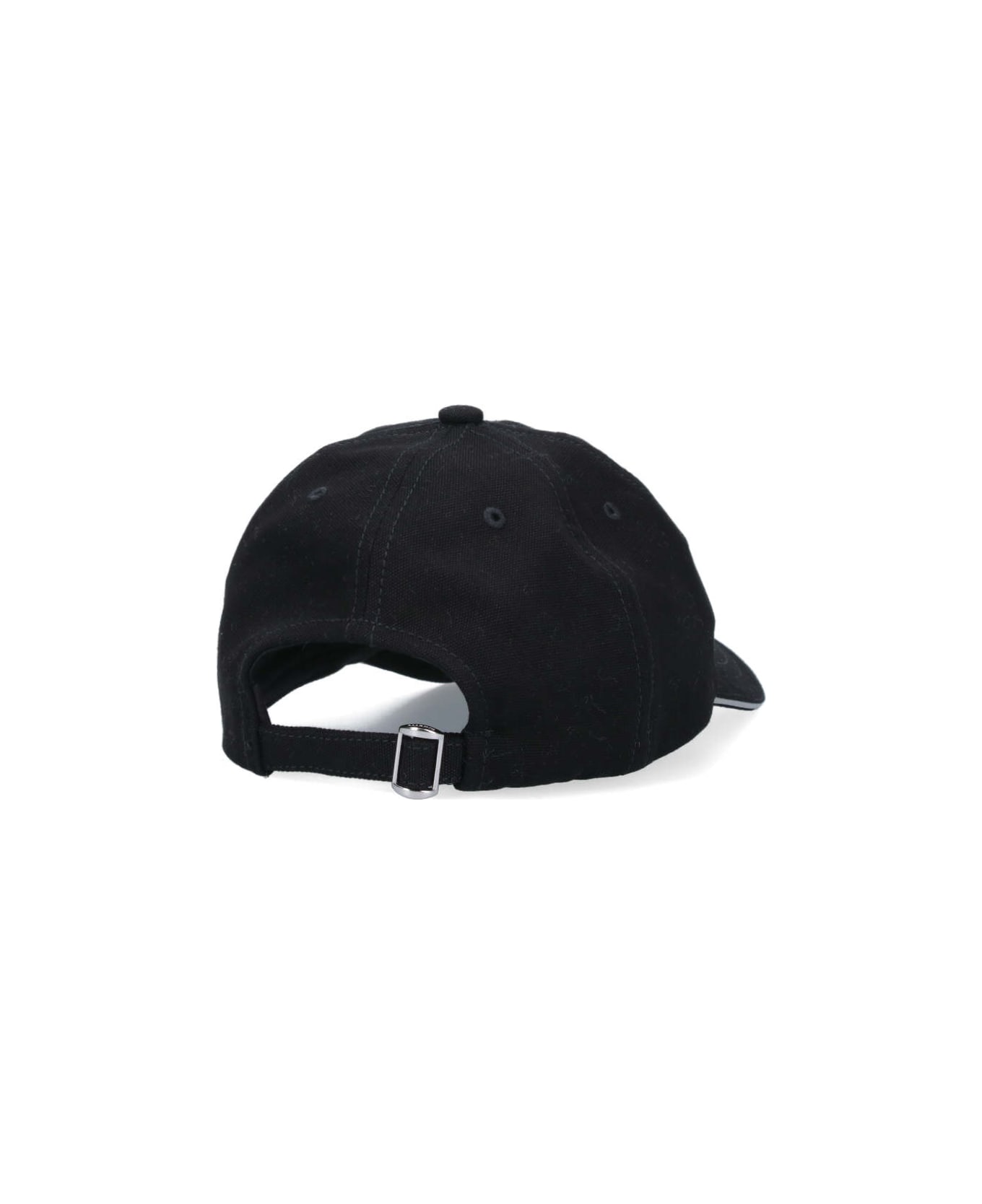 Marine Serre Logo Baseball Cap - Black   帽子