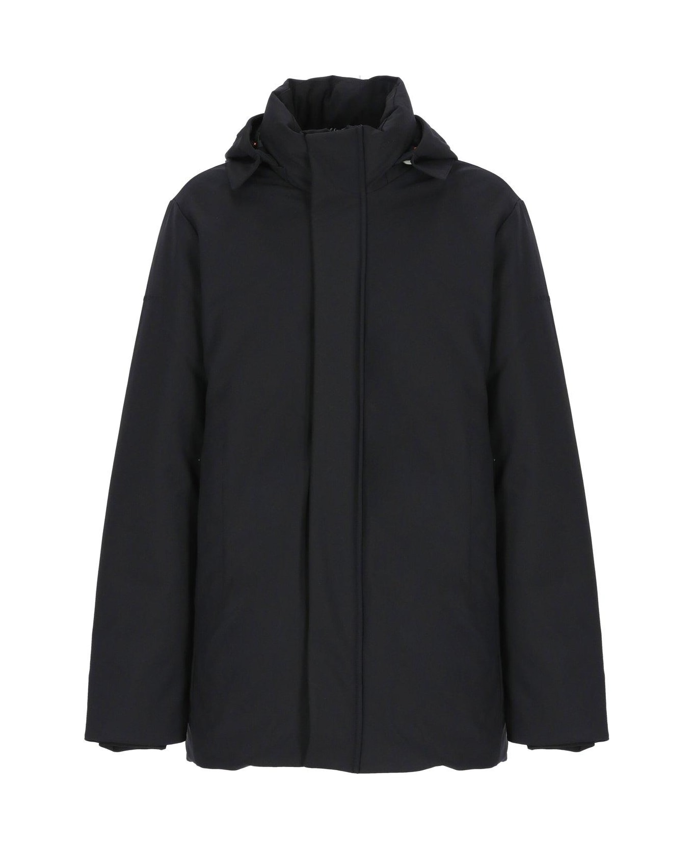 Save the Duck Hooded Padded Jacket - Black