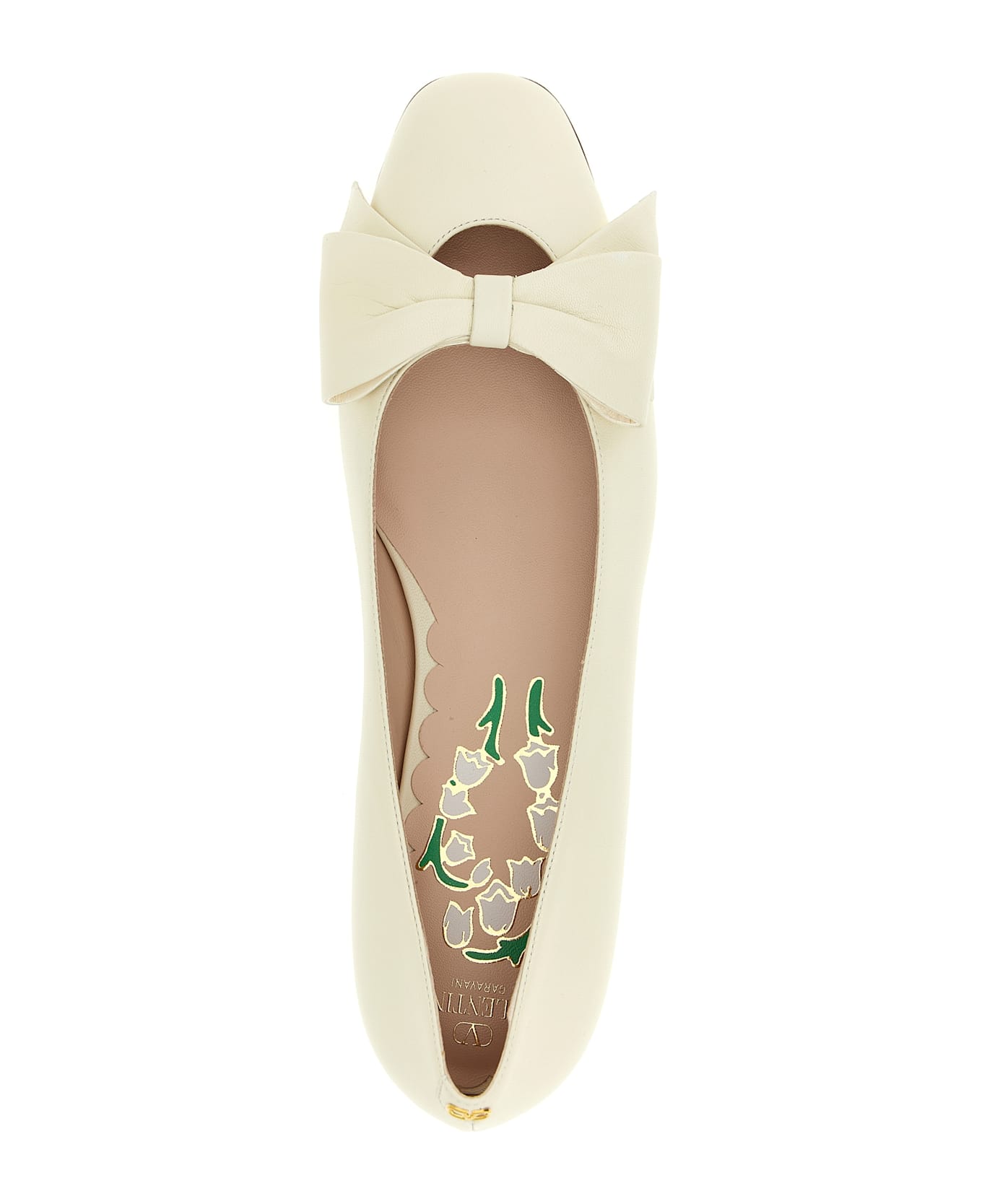 Valentino Garavani 
bowow
 Ballet Flats - White