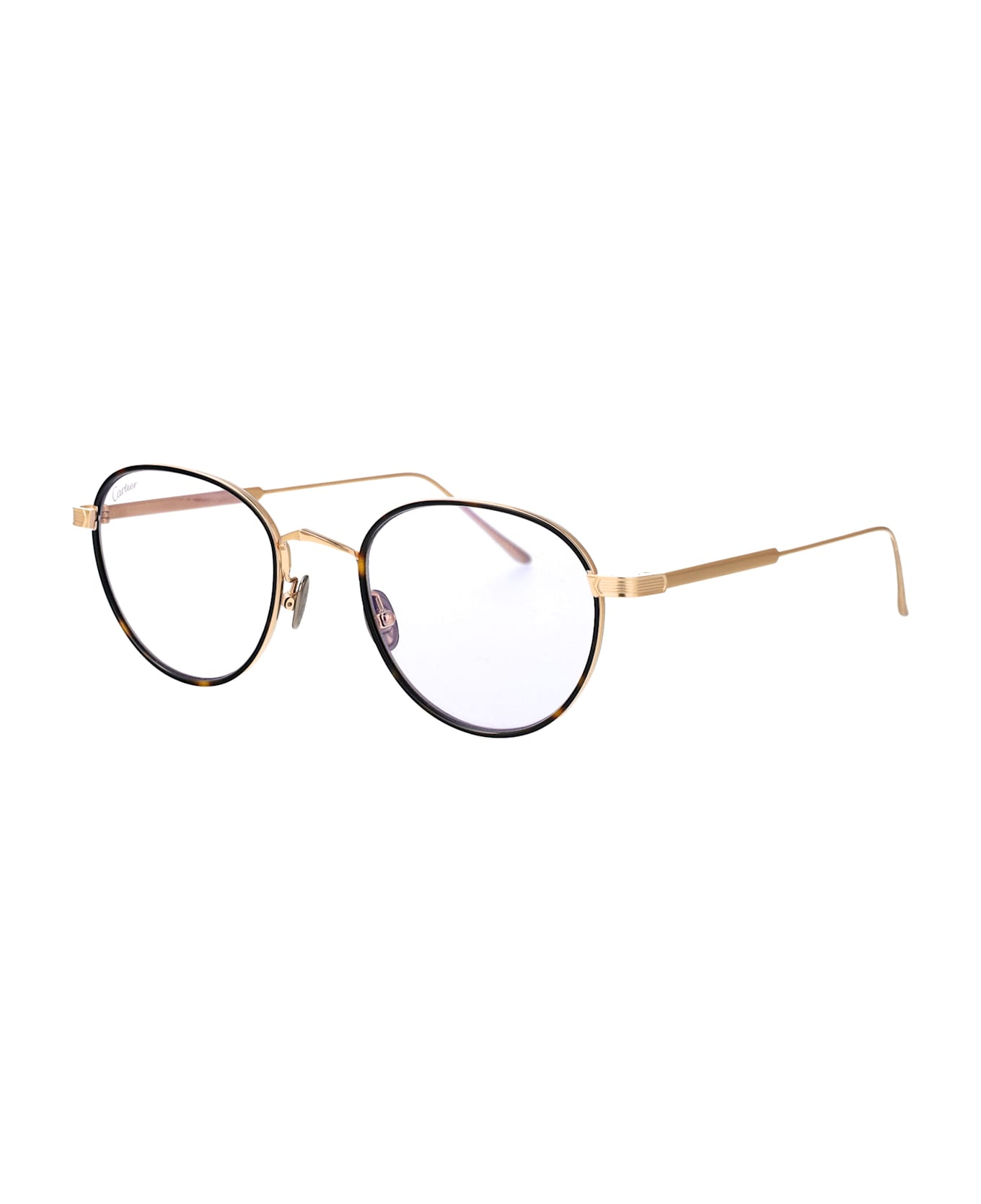 Cartier Eyewear Ct0250s Sunglasses - 009 GOLD GOLD LIGHT BLUE