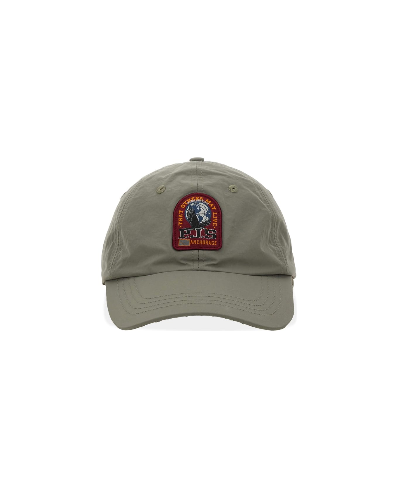 Parajumpers Baseball Hat With Logo - BEIGE