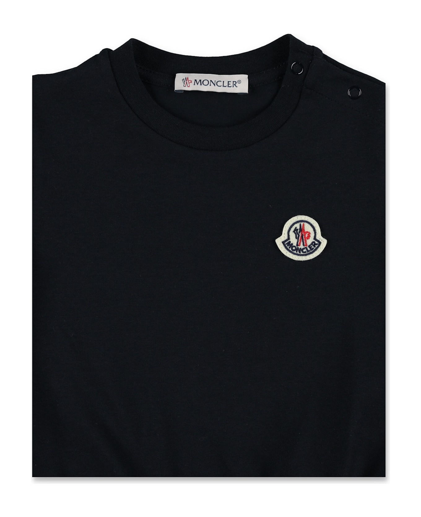 Moncler Kid - Cotton Dress - NAVY