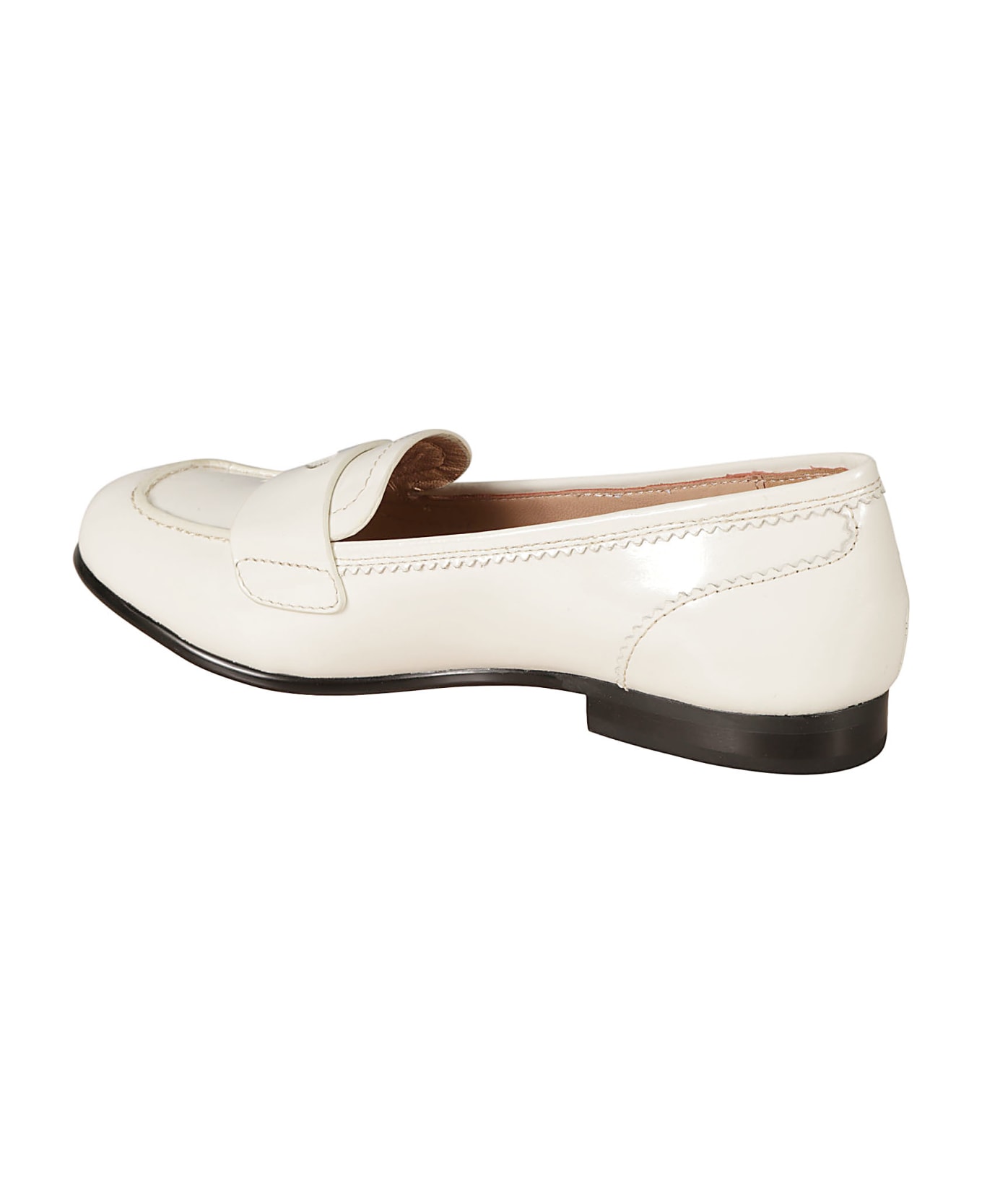 Love Moschino College15 Vernice Loafers - Latte