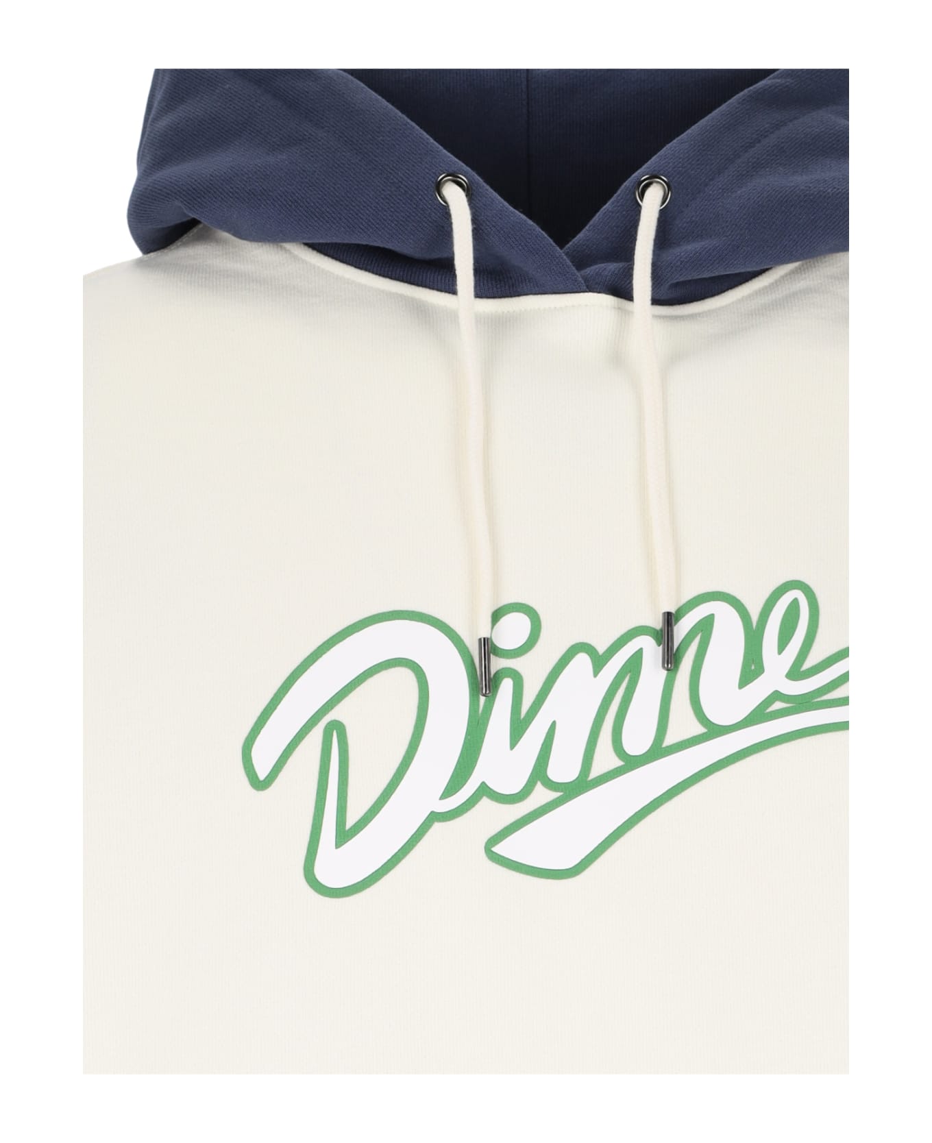 Dime Logo Print Sweatshirt - Crema