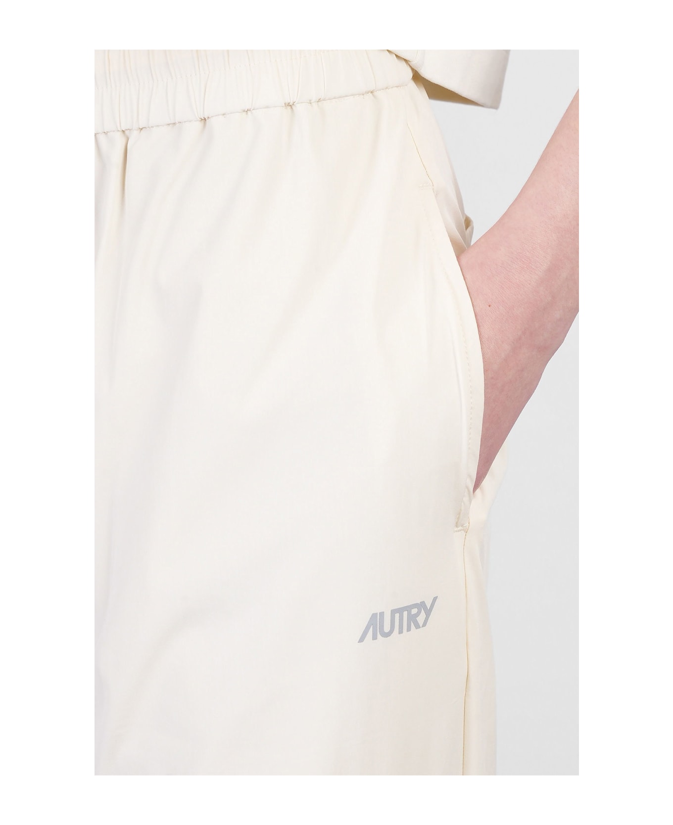 Autry Pants In Beige Nylon - beige