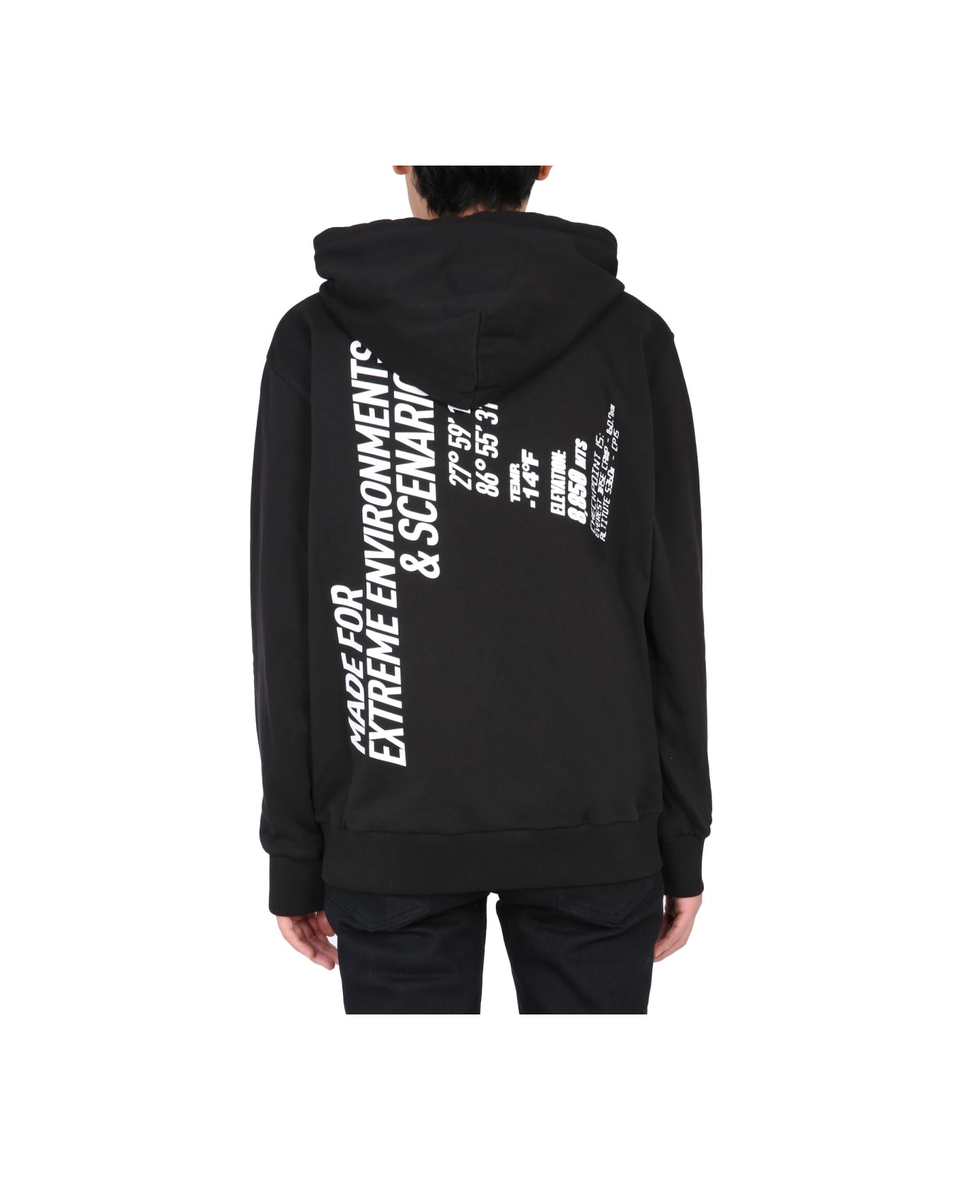 ih nom uh nit Hoodie - BLACK