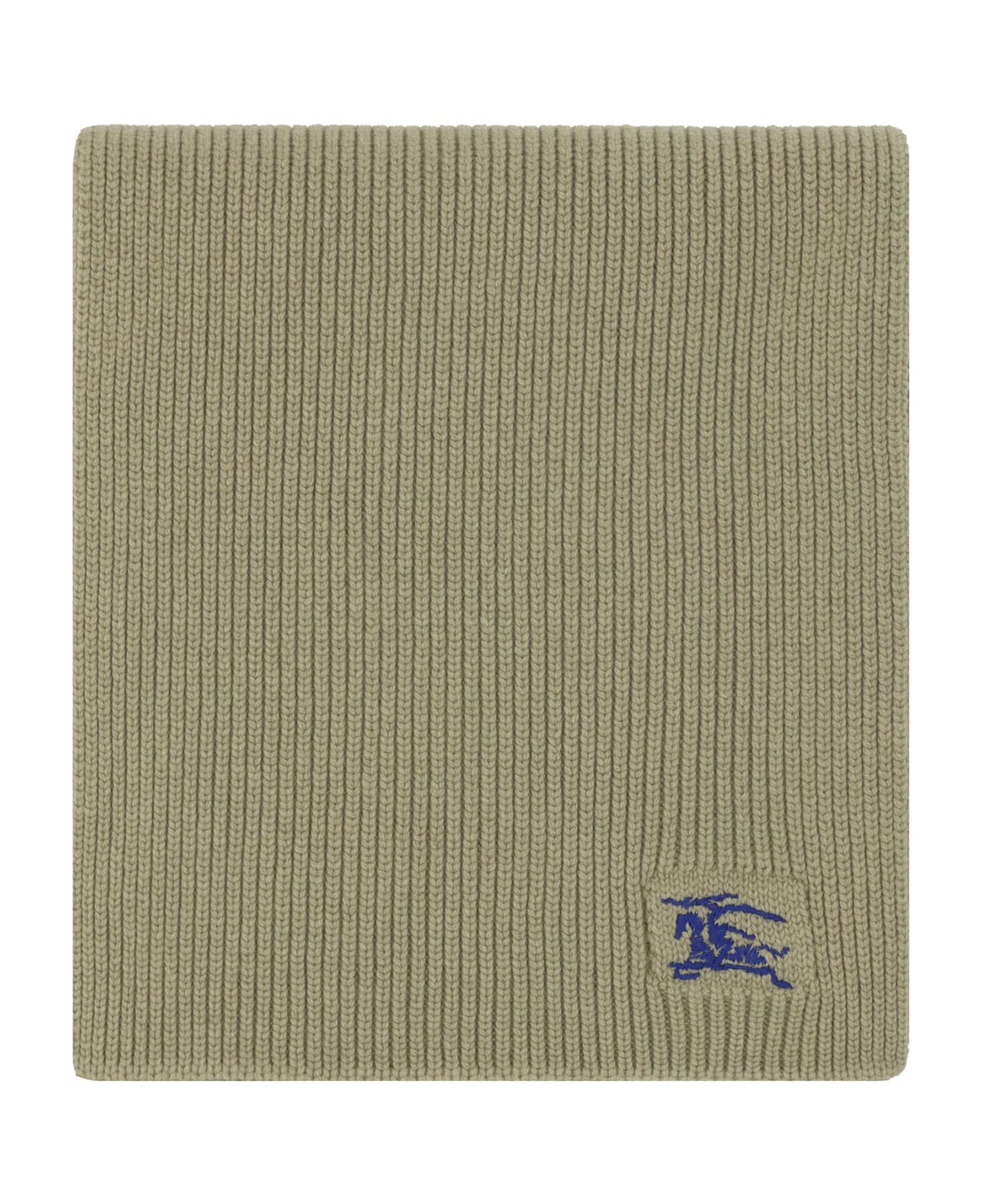 Burberry Green Cashmere Scarf - Green