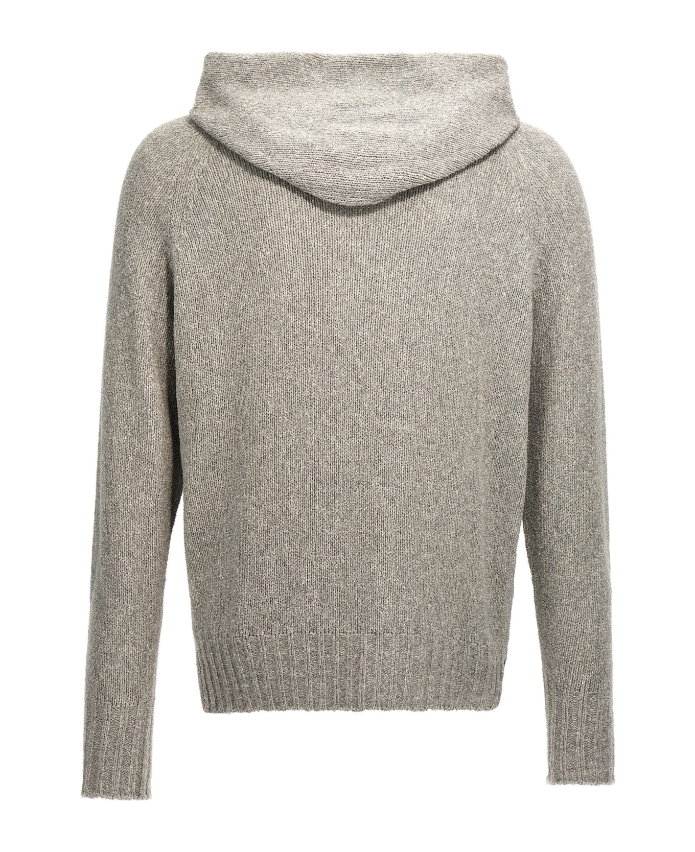 Ma'ry'ya Hooded Sweater - Gray
