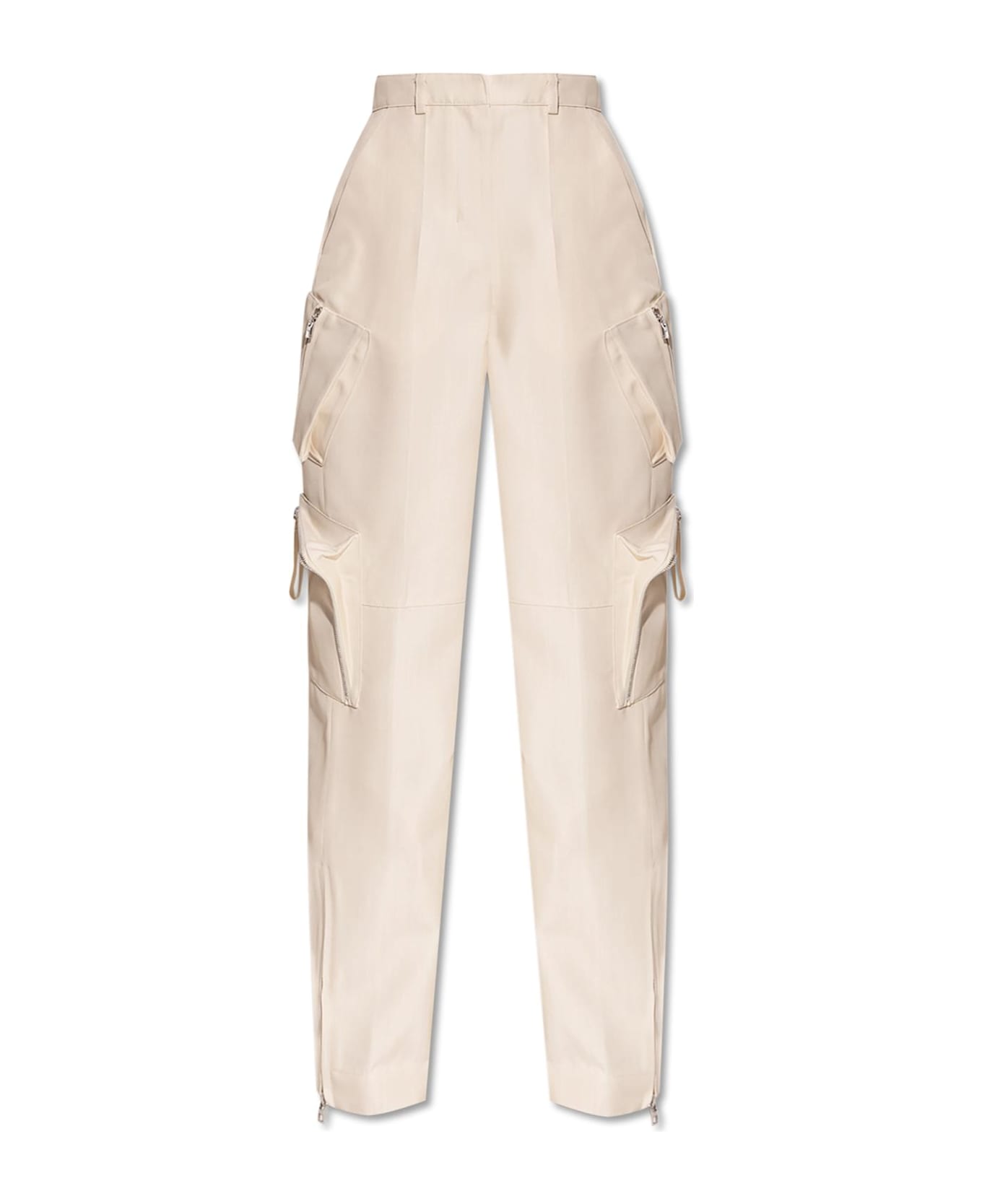 Jacquemus Pants With Pockets - NEUTRALS