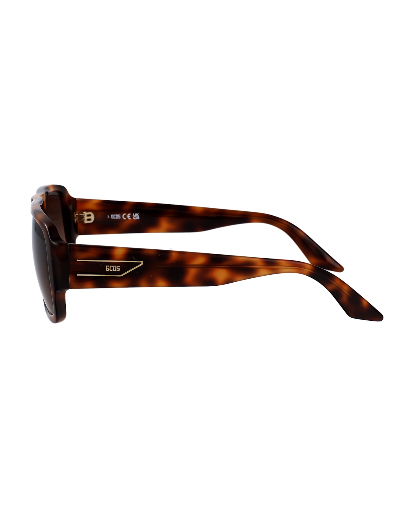 GCDS Gd0069 Sunglasses - avana scura  / marrone grad