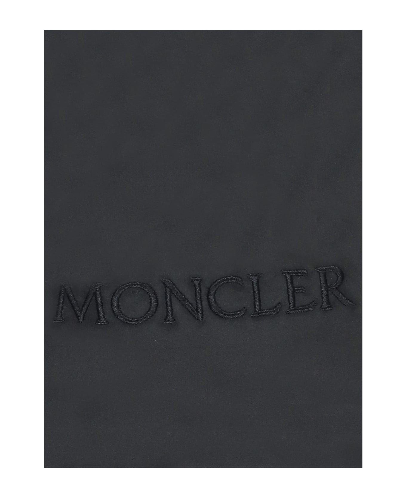 Moncler Top With Logo - Black
