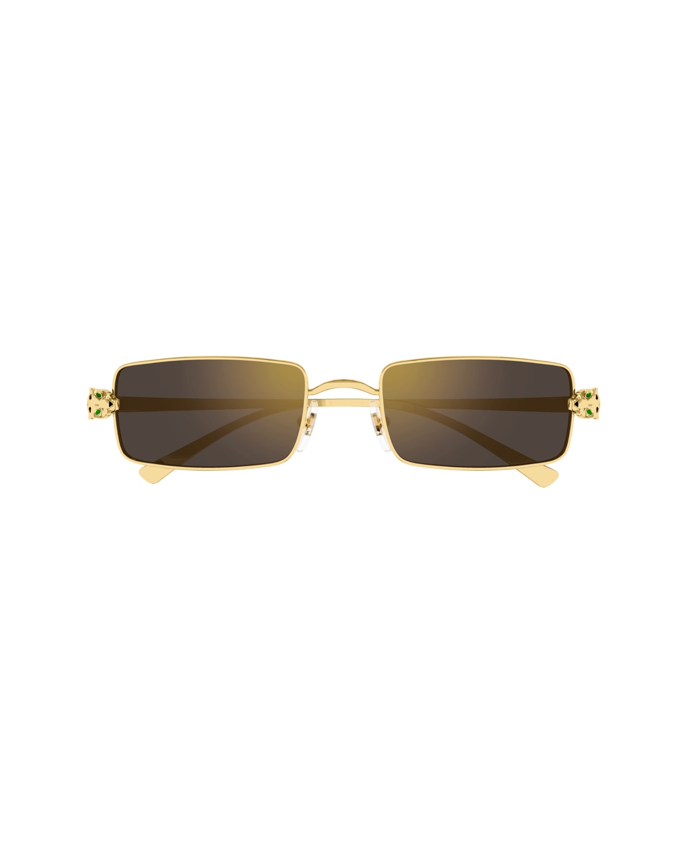 Cartier Eyewear Ct0473s Panthère De Cartier 001 Sunglasses - Oro サングラス