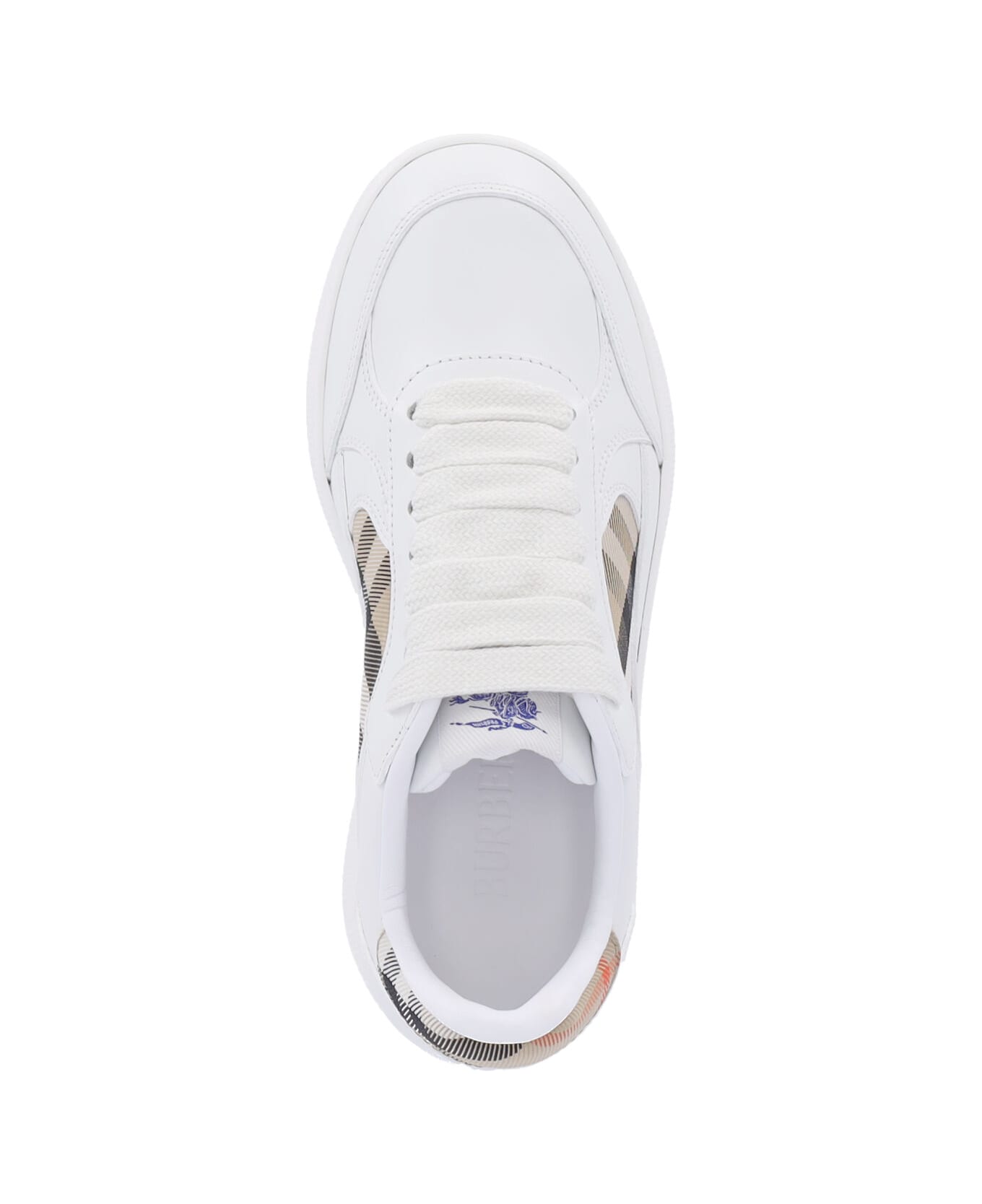Burberry 
terrace
 Sneakers - White Sand Ip Chk