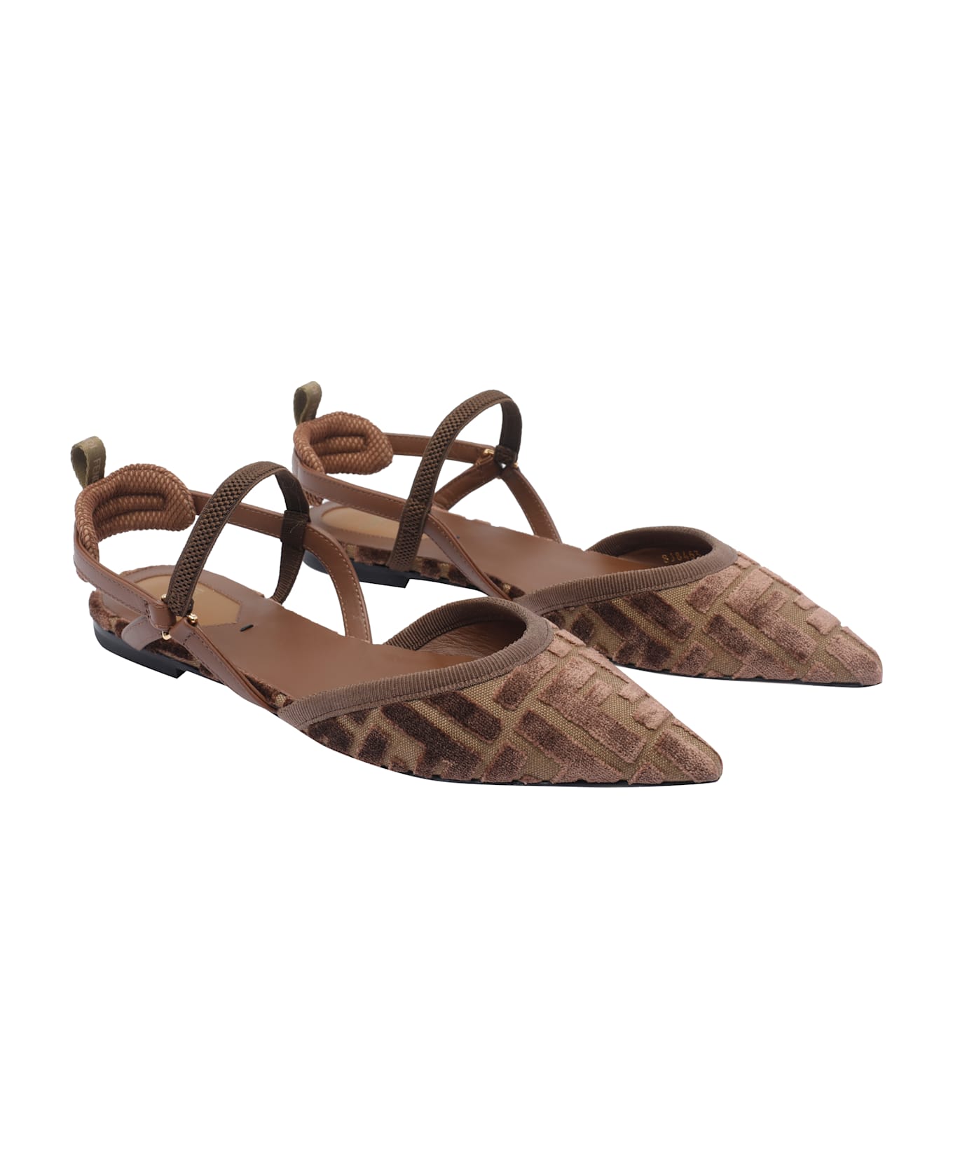 Fendi Ff Colibri
 Lite Flats - Brown