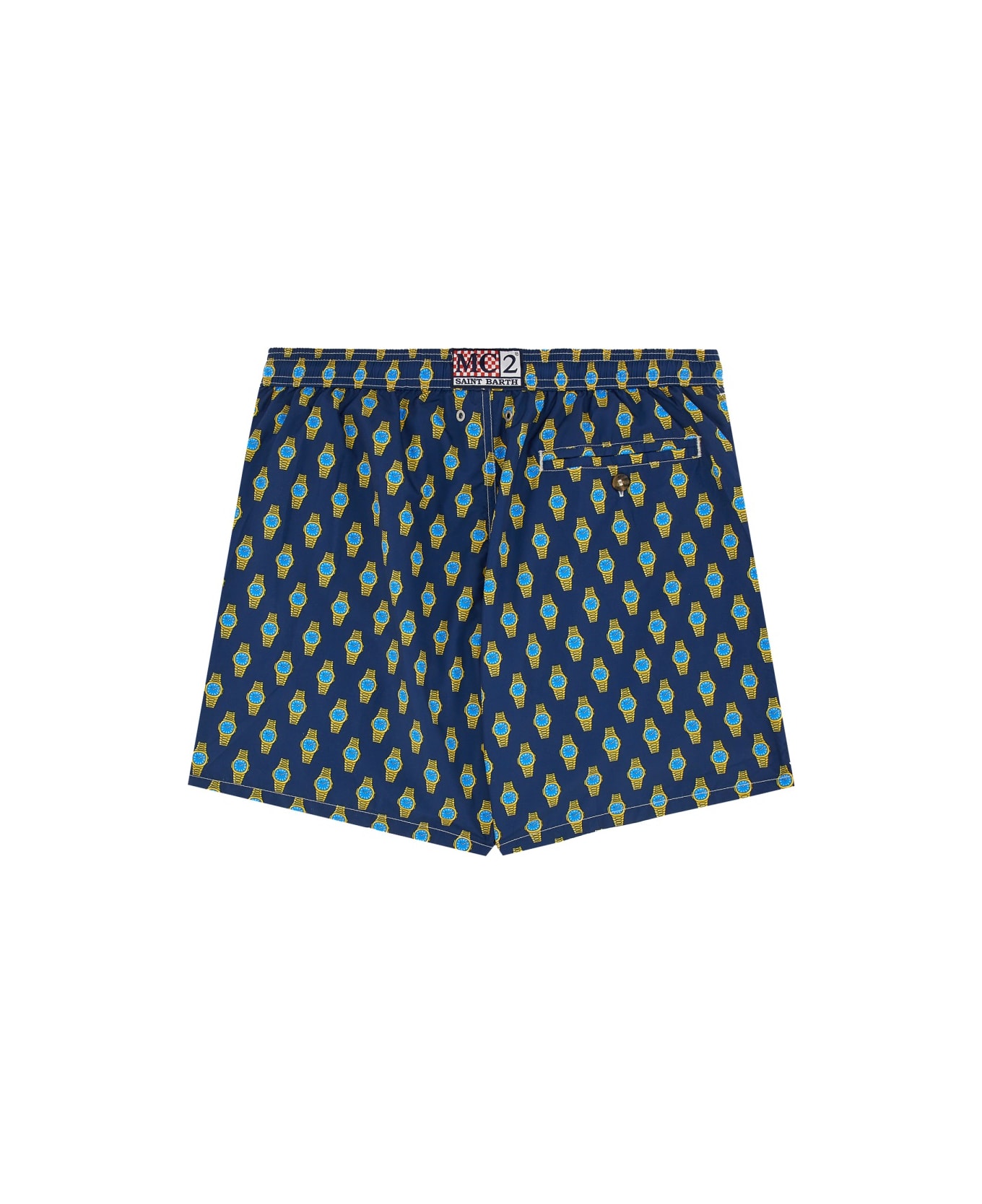 MC2 Saint Barth Boxer Swimsuit - BLUE